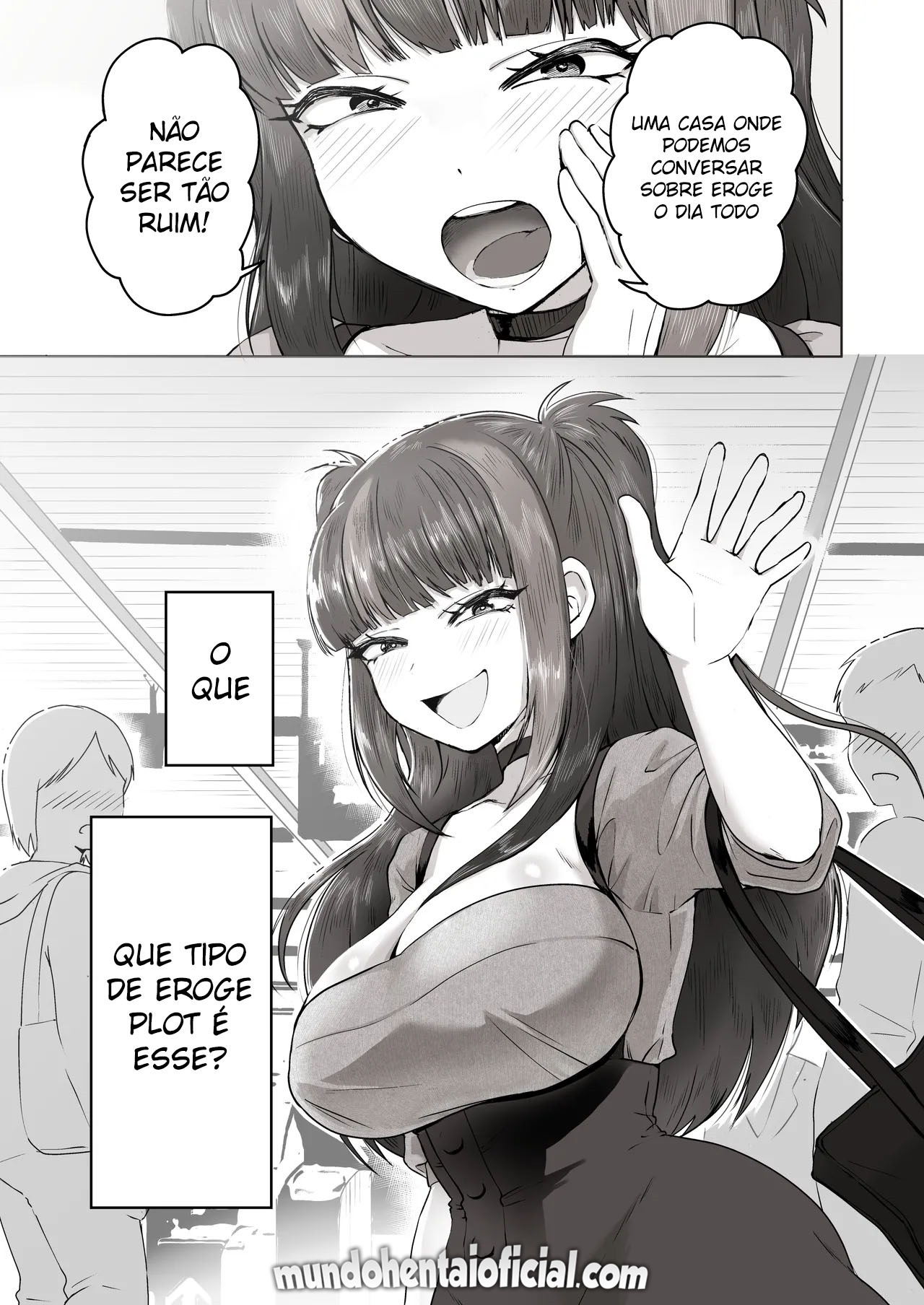 Ler Quando Fui Encontrar o Seguidor Com Quem Falava Apaixonadamente Sobre Eroges Dia e Noite Capitulo 1 Page 62