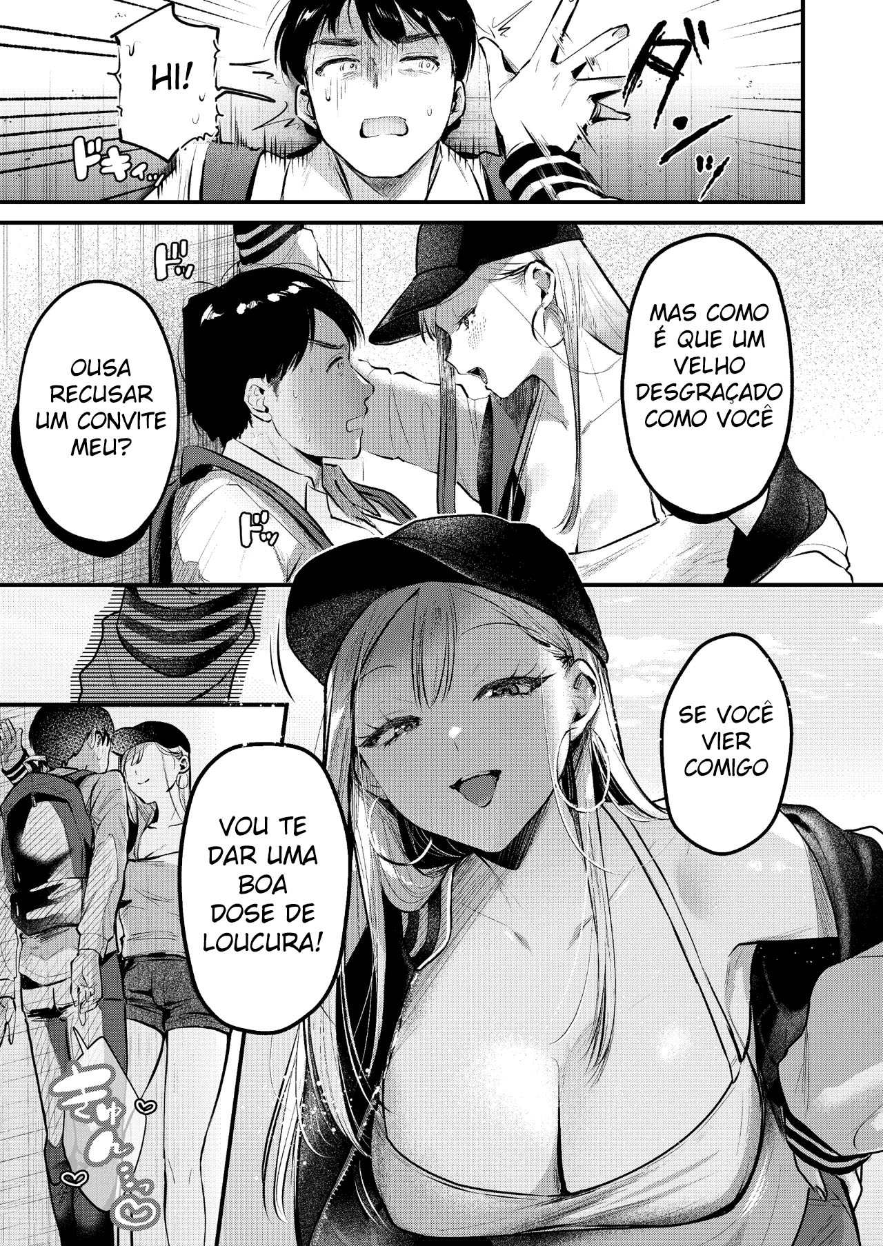 Ler Um Assalariado Viciado em Masturbação Vira Brinquedo Sexual de Uma Gyaru Capitulo 1 Page 10
