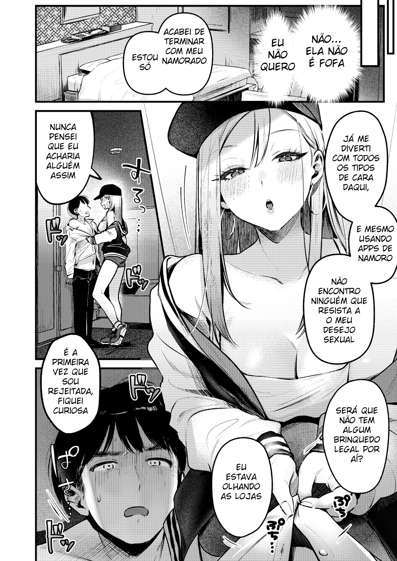 Ler Um Assalariado Viciado em Masturbação Vira Brinquedo Sexual de Uma Gyaru Capitulo 1 Page 11