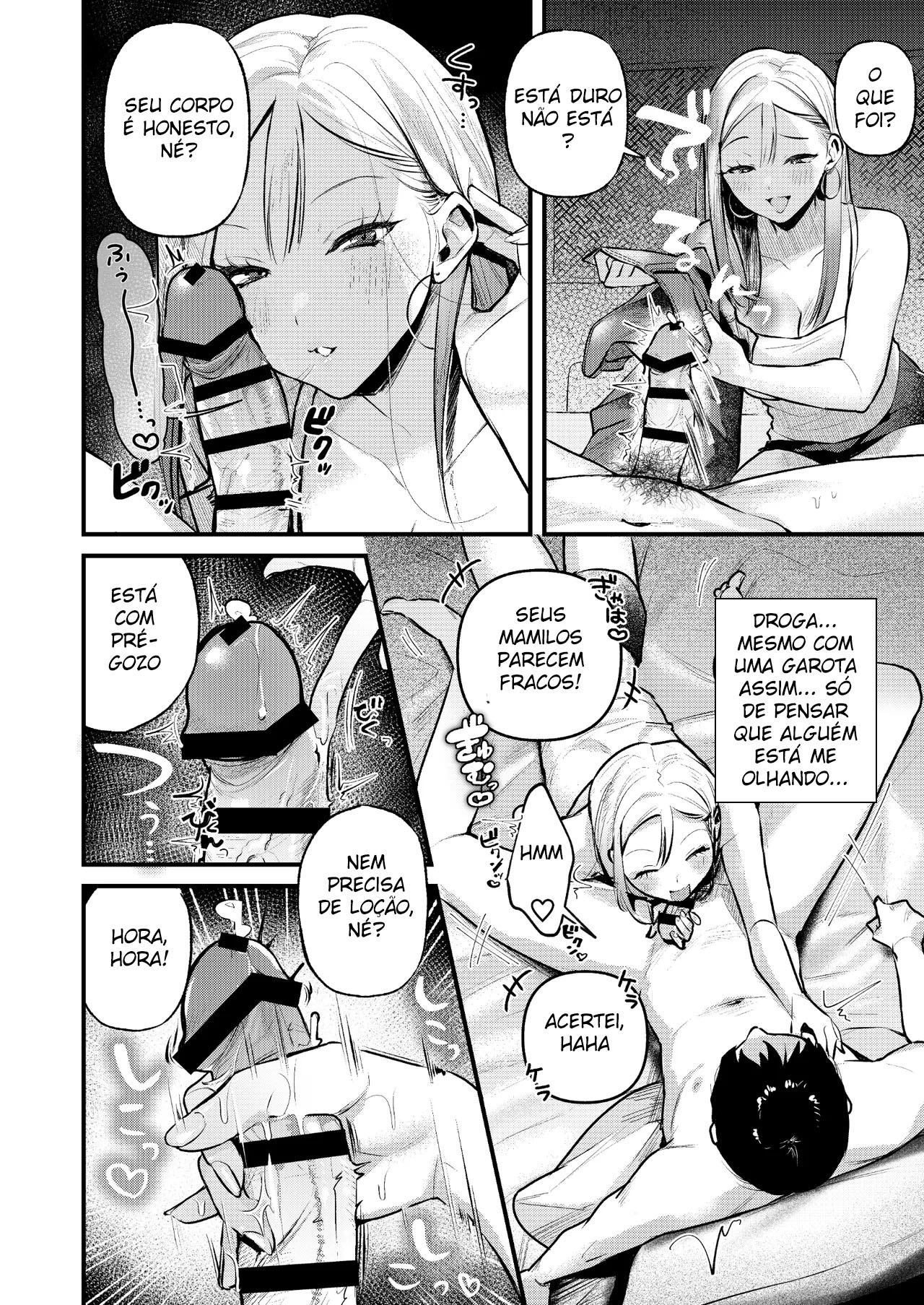 Ler Um Assalariado Viciado em Masturbação Vira Brinquedo Sexual de Uma Gyaru Capitulo 1 Page 13