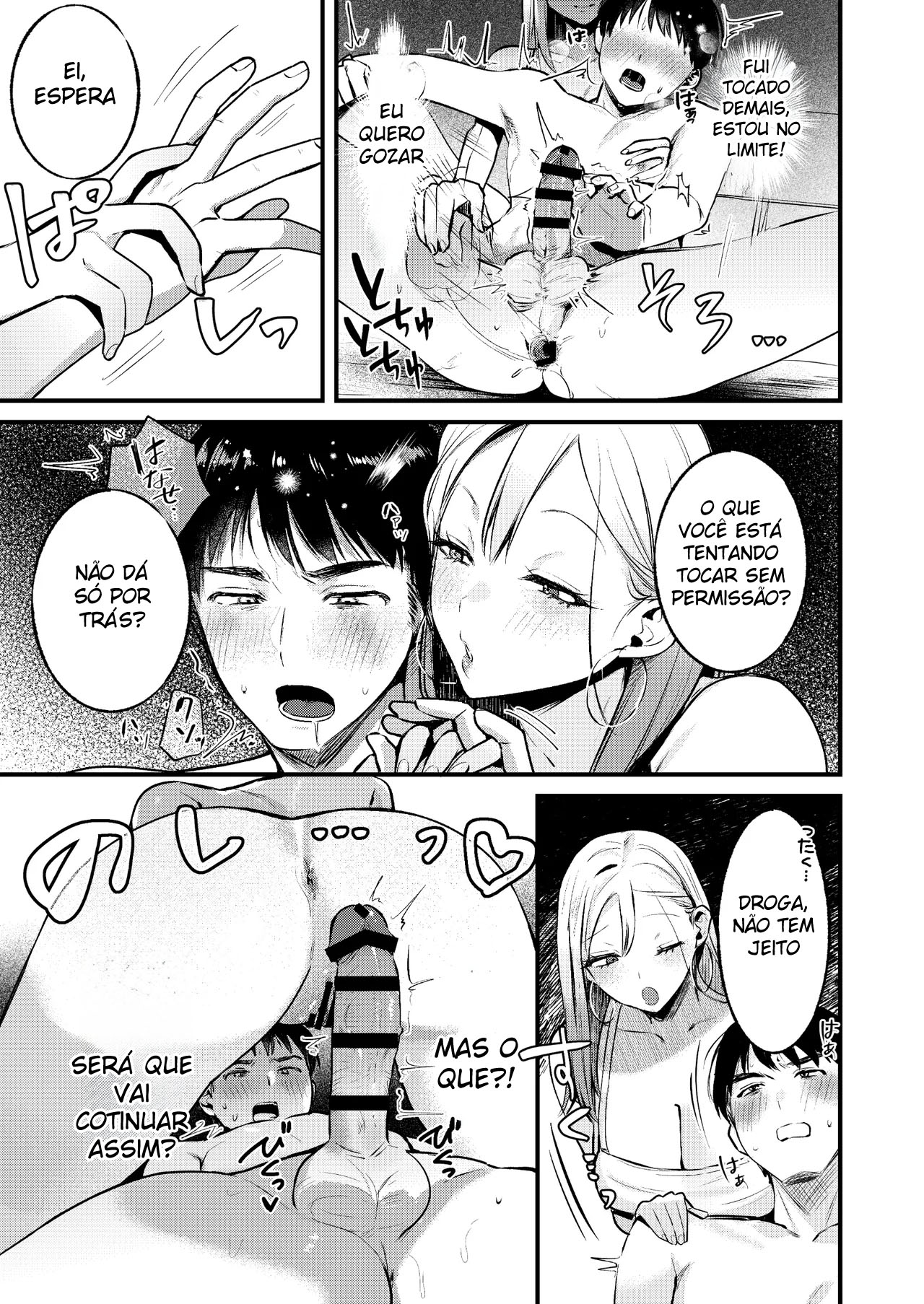 Ler Um Assalariado Viciado em Masturbação Vira Brinquedo Sexual de Uma Gyaru Capitulo 1 Page 18