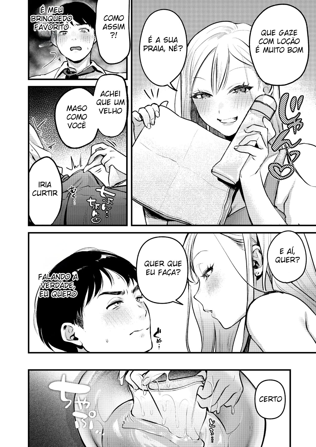 Ler Um Assalariado Viciado em Masturbação Vira Brinquedo Sexual de Uma Gyaru Capitulo 1 Page 27