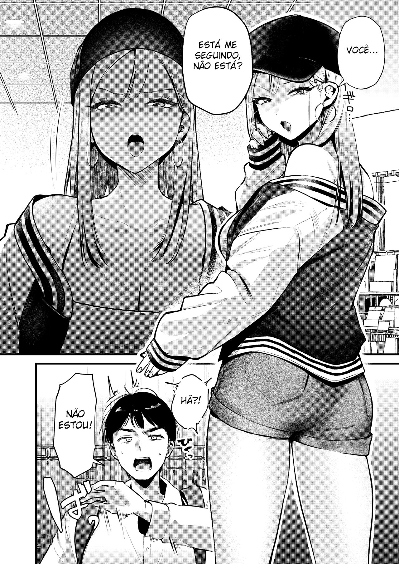 Ler Um Assalariado Viciado em Masturbação Vira Brinquedo Sexual de Uma Gyaru Capitulo 1 Page 3