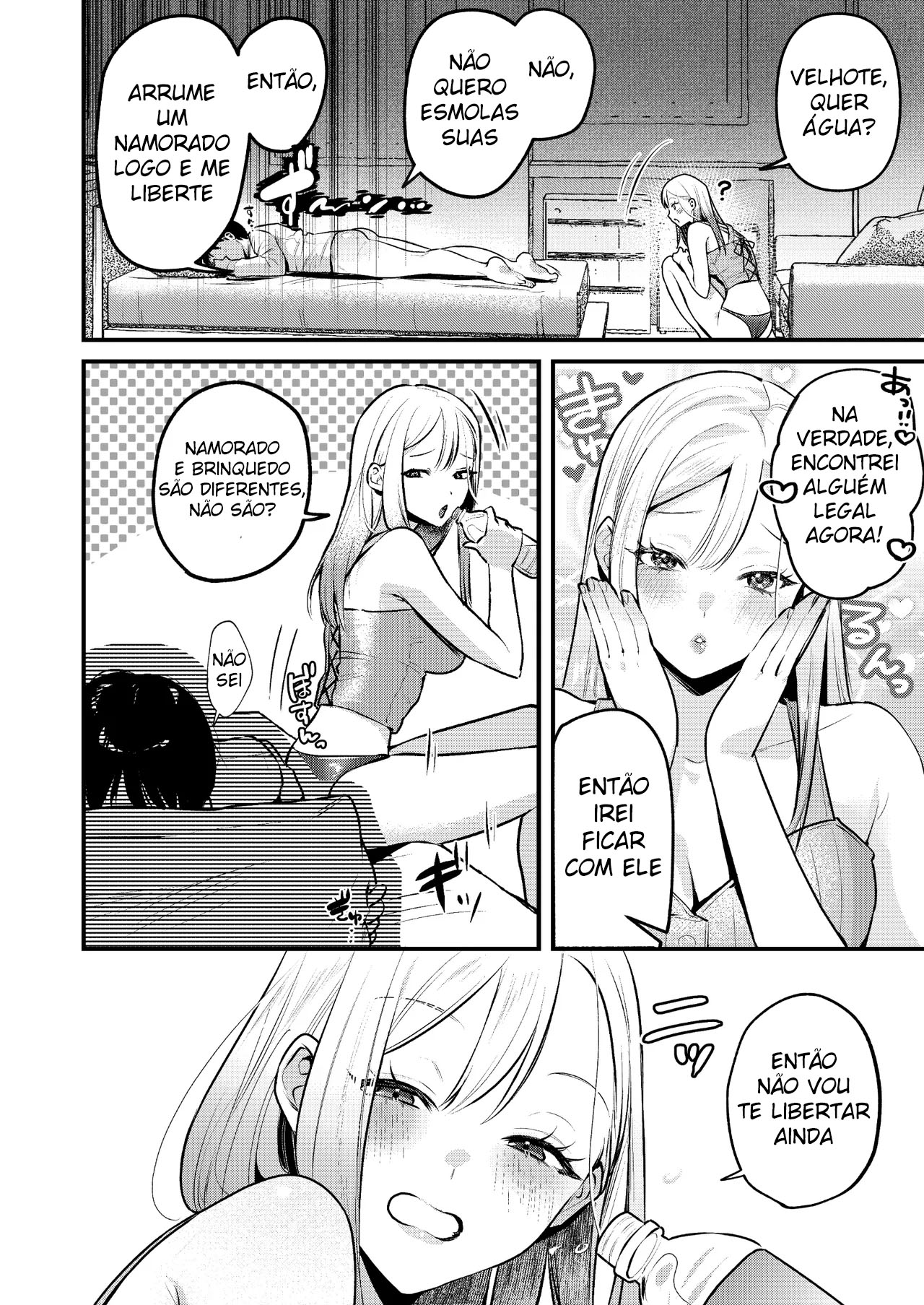 Ler Um Assalariado Viciado em Masturbação Vira Brinquedo Sexual de Uma Gyaru Capitulo 1 Page 37