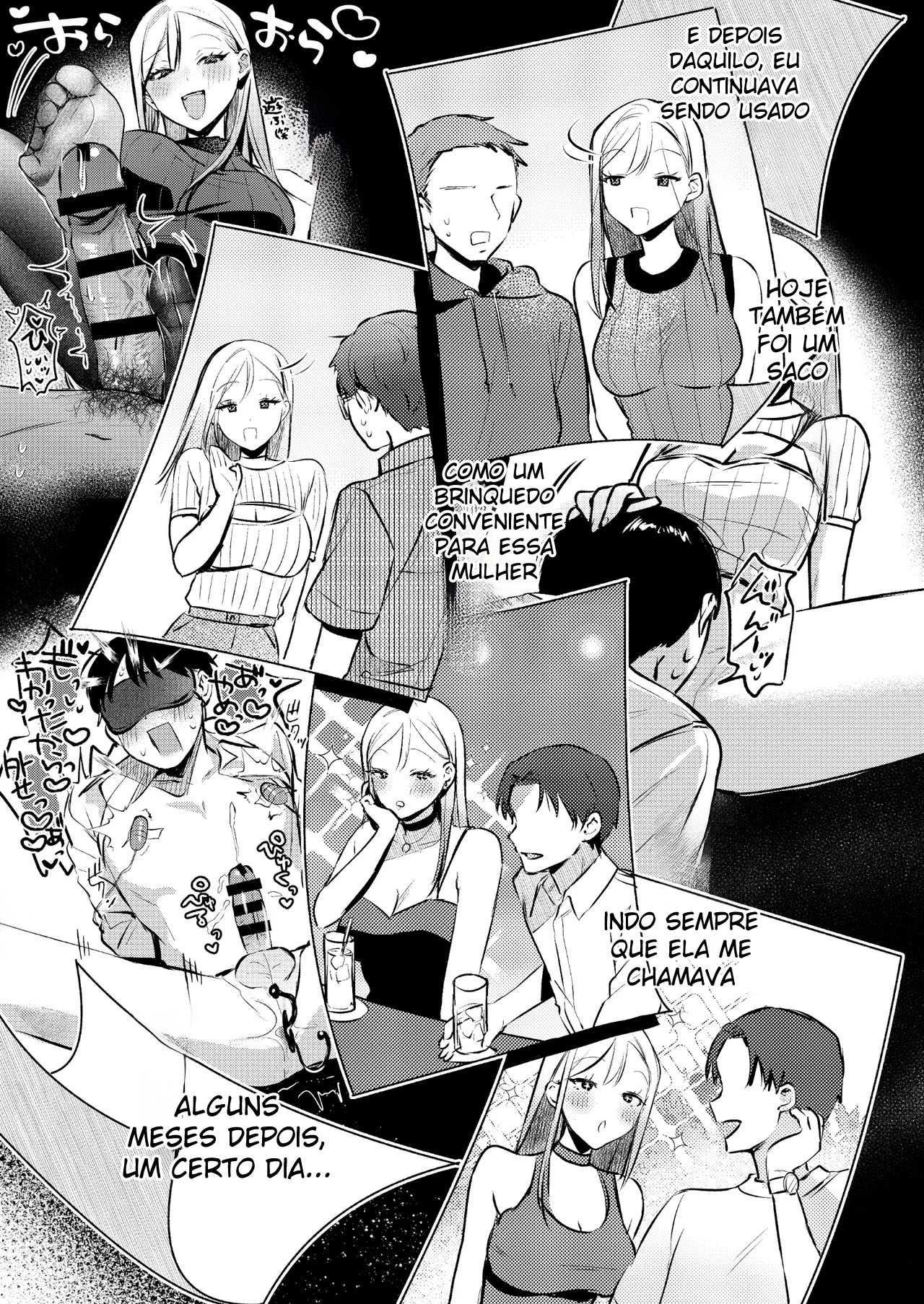 Ler Um Assalariado Viciado em Masturbação Vira Brinquedo Sexual de Uma Gyaru Capitulo 1 Page 38