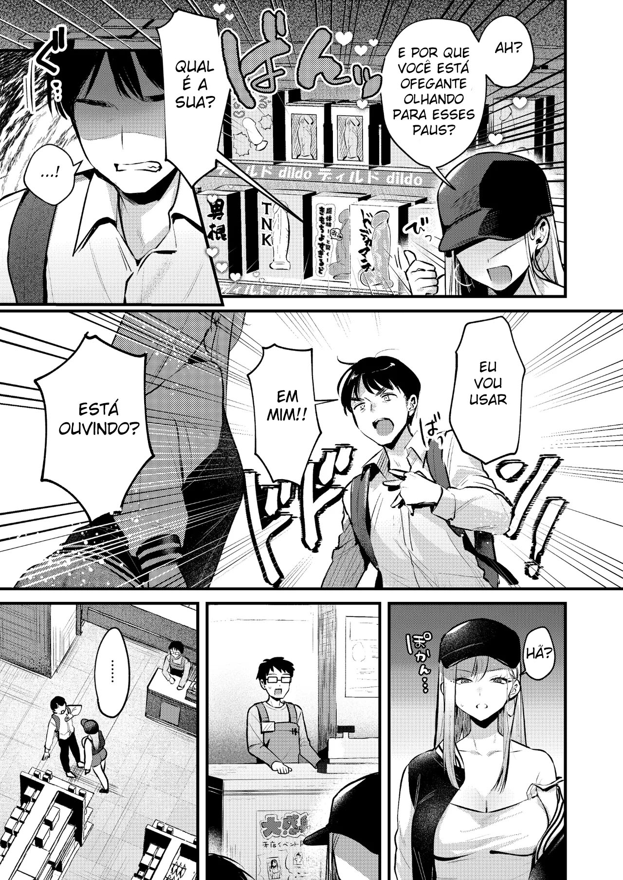 Ler Um Assalariado Viciado em Masturbação Vira Brinquedo Sexual de Uma Gyaru Capitulo 1 Page 4