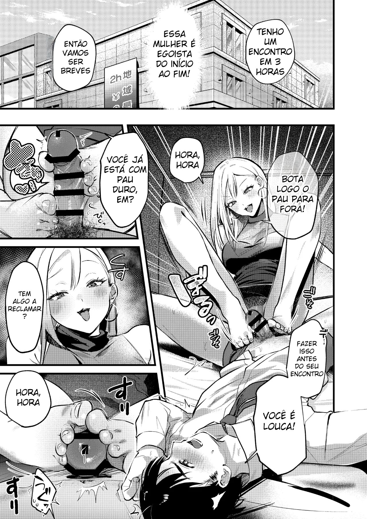 Ler Um Assalariado Viciado em Masturbação Vira Brinquedo Sexual de Uma Gyaru Capitulo 1 Page 40
