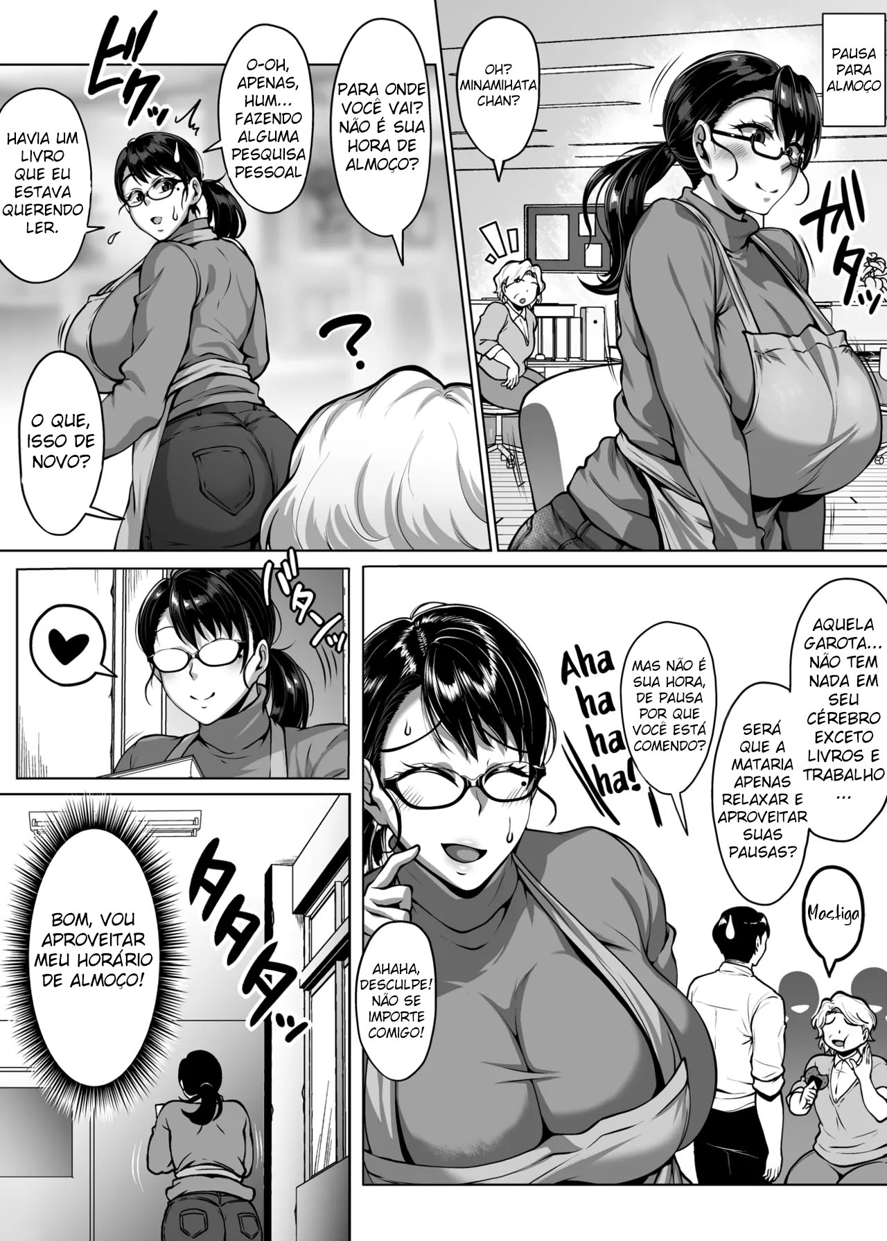 Ler A Bibliotecária Super Safada Que Empresta a Própria Buceta Capitulo 1 Page 28