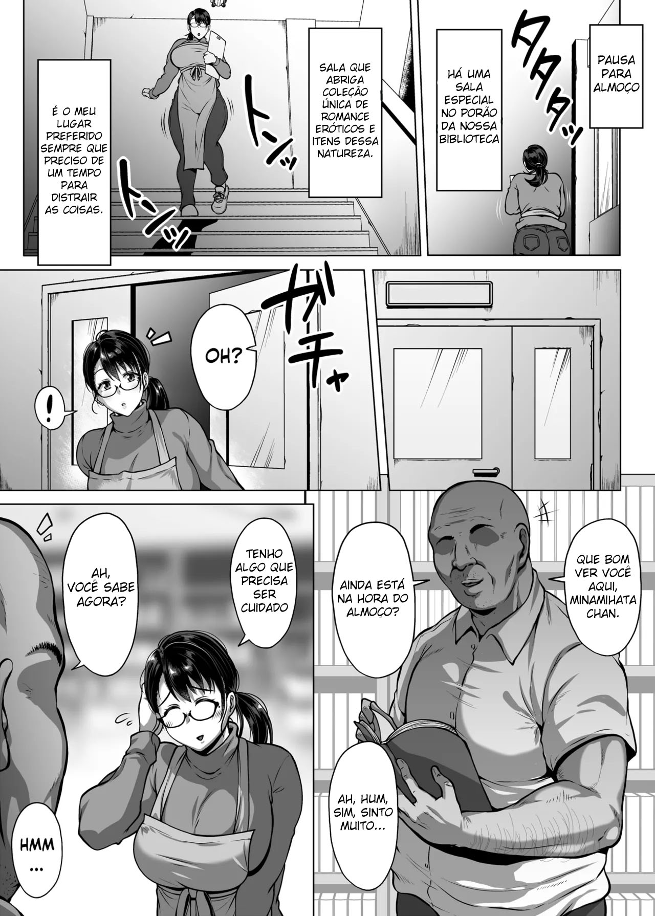 Ler A Bibliotecária Super Safada Que Empresta a Própria Buceta Capitulo 1 Page 7