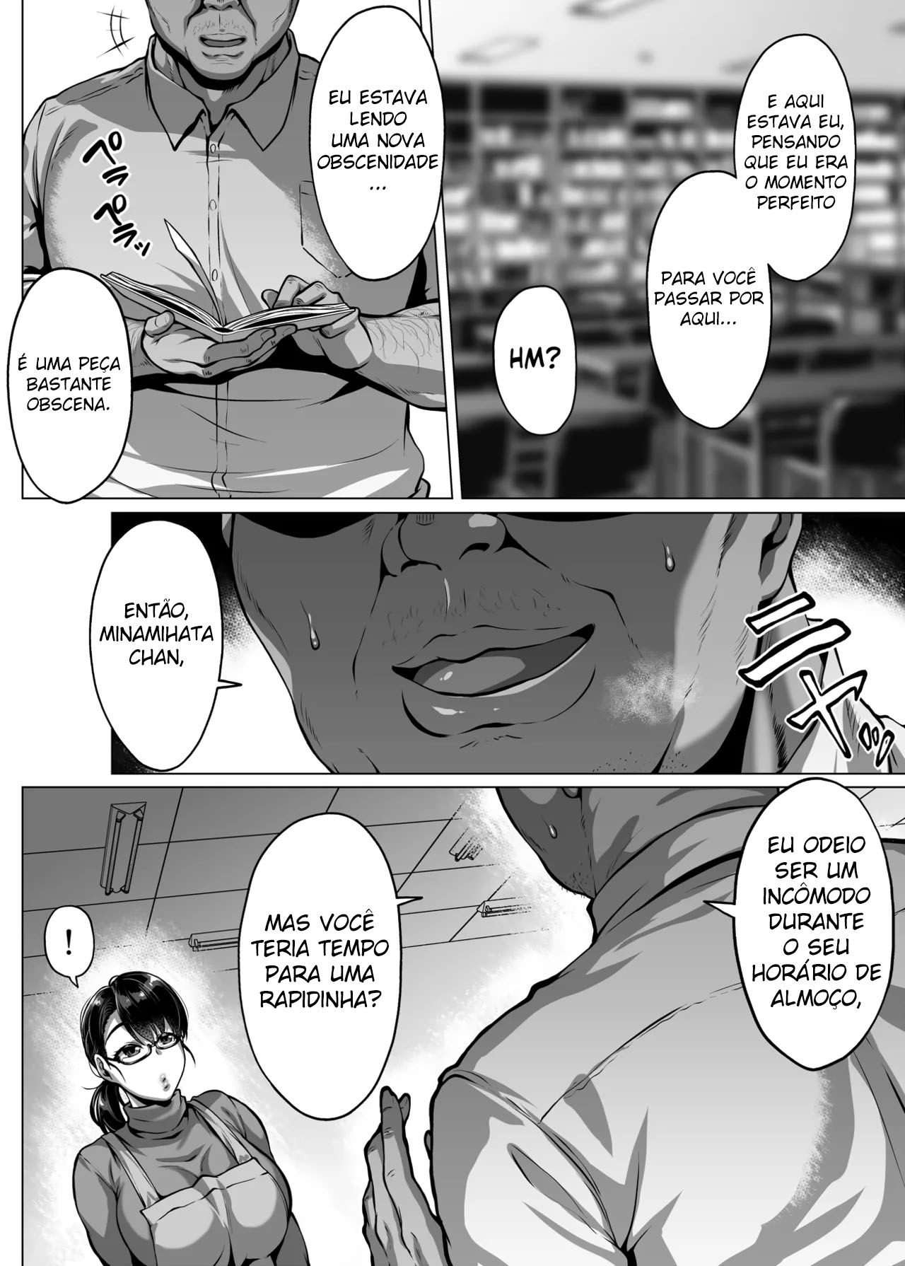 Ler A Bibliotecária Super Safada Que Empresta a Própria Buceta Capitulo 1 Page 8