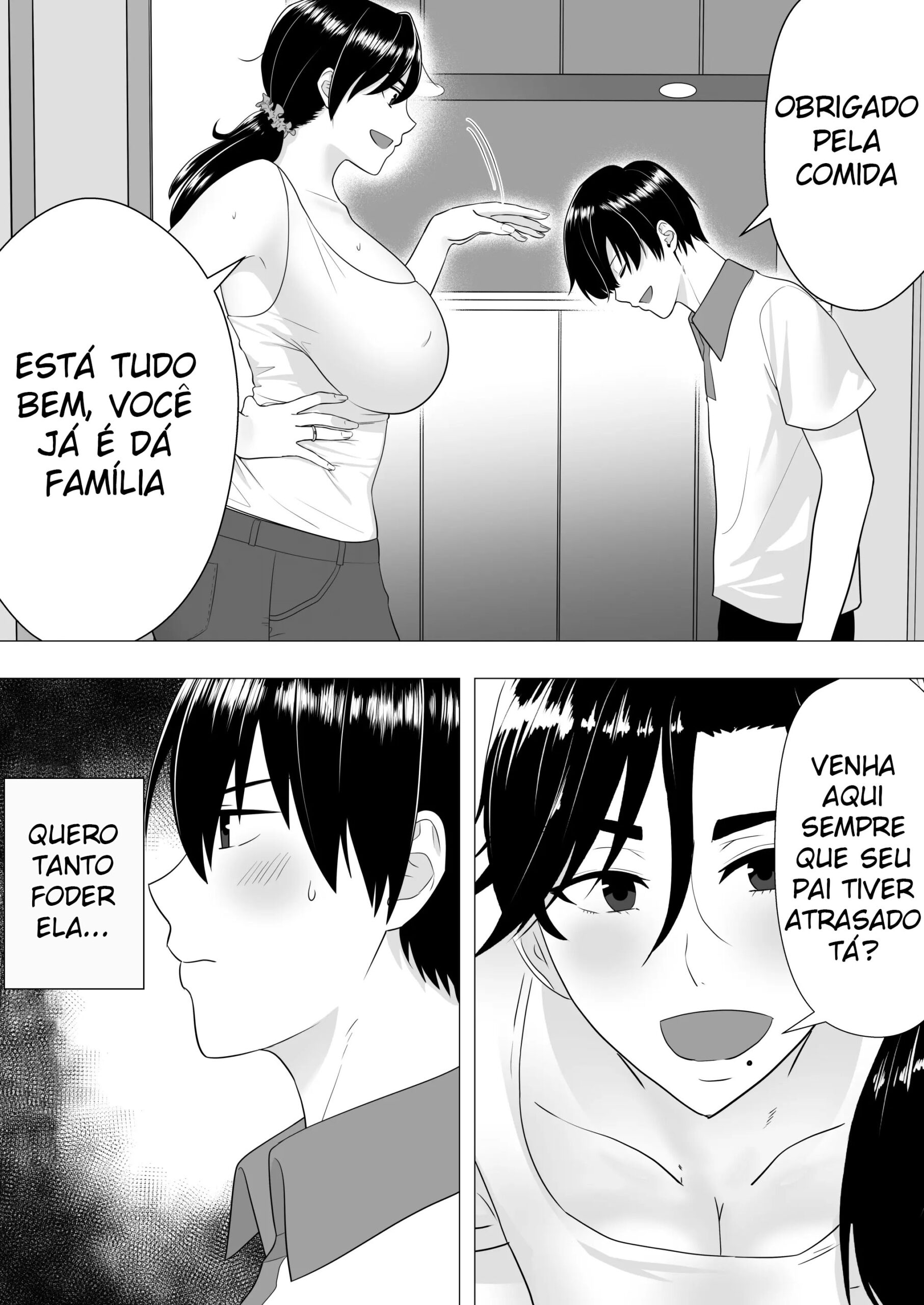 Ler A Mãe Corajosa ~ Até a Mamãe Voraz Sucumbir Ao Meu Pau Grande ~ Capitulo 1 Page 11