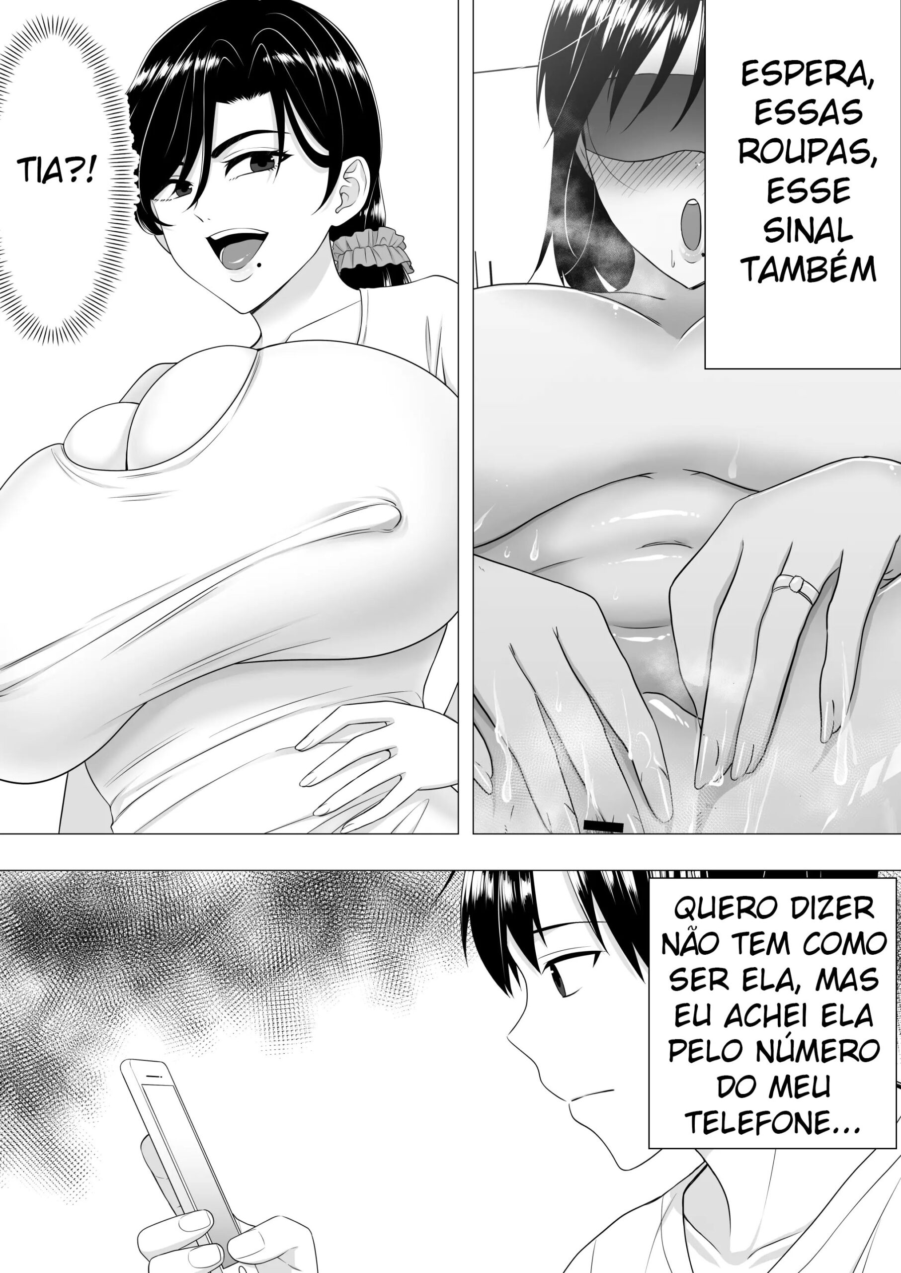 Ler A Mãe Corajosa ~ Até a Mamãe Voraz Sucumbir Ao Meu Pau Grande ~ Capitulo 1 Page 14