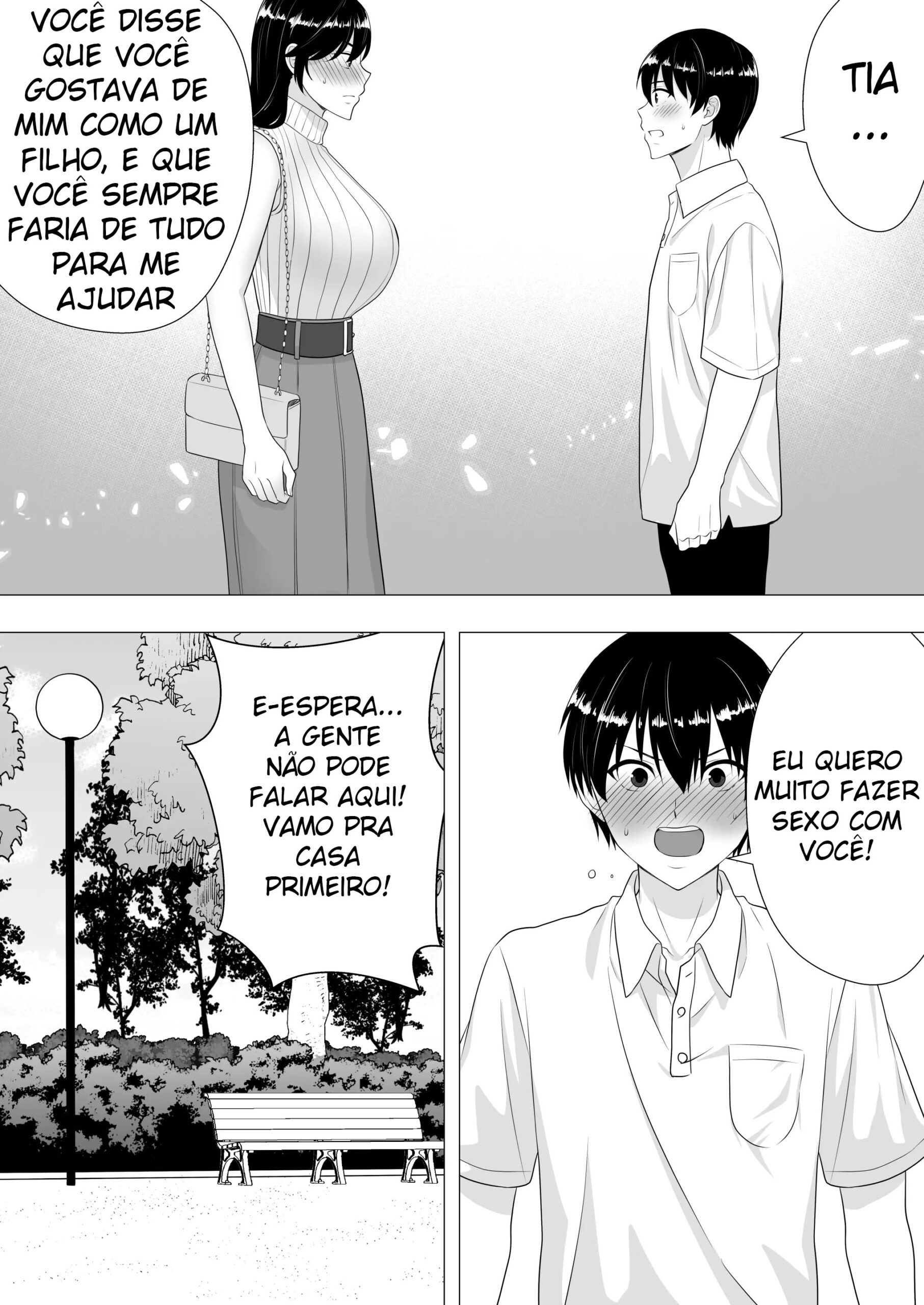 Ler A Mãe Corajosa ~ Até a Mamãe Voraz Sucumbir Ao Meu Pau Grande ~ Capitulo 1 Page 19