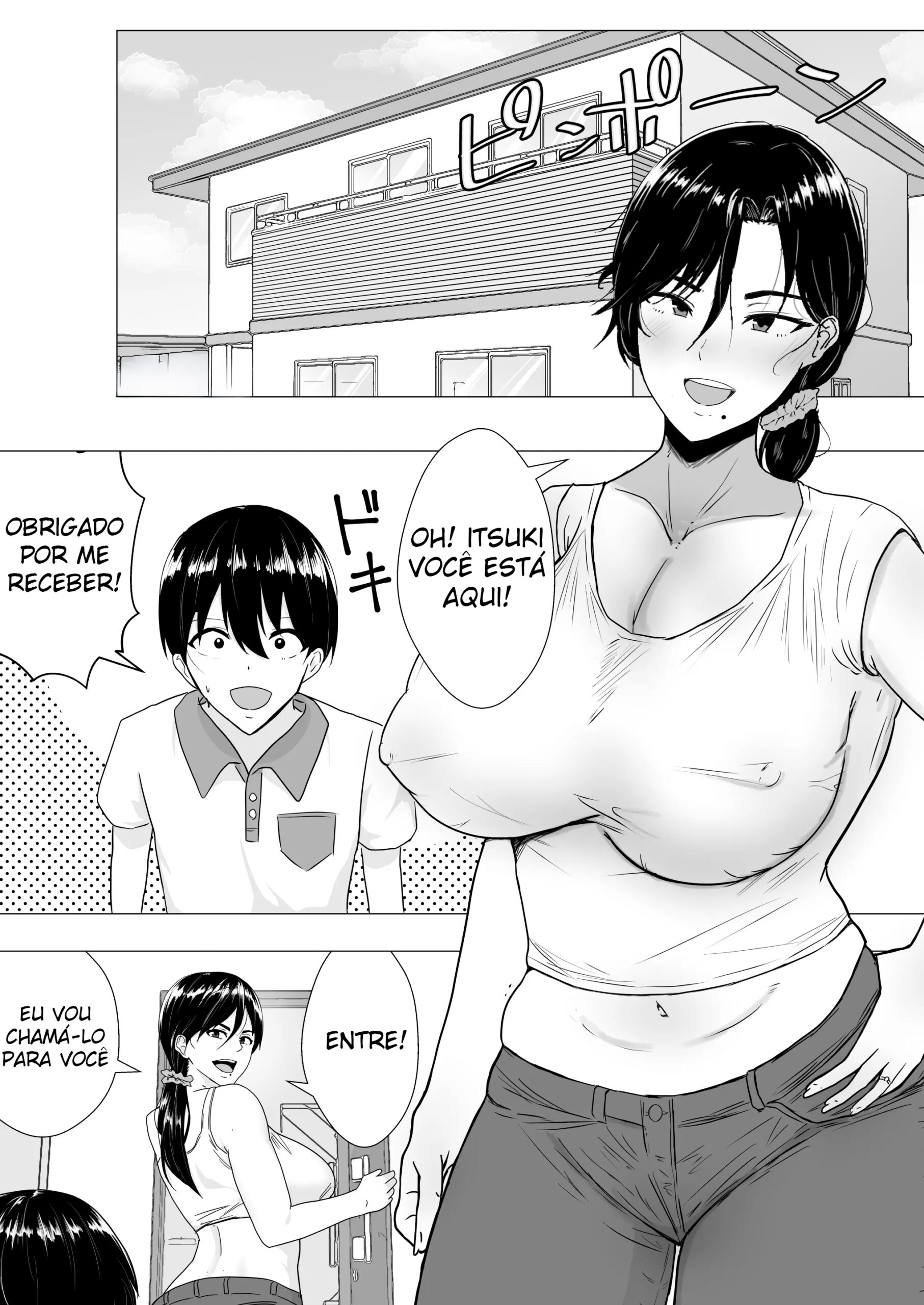 Ler A Mãe Corajosa ~ Até a Mamãe Voraz Sucumbir Ao Meu Pau Grande ~ Capitulo 1 Page 3