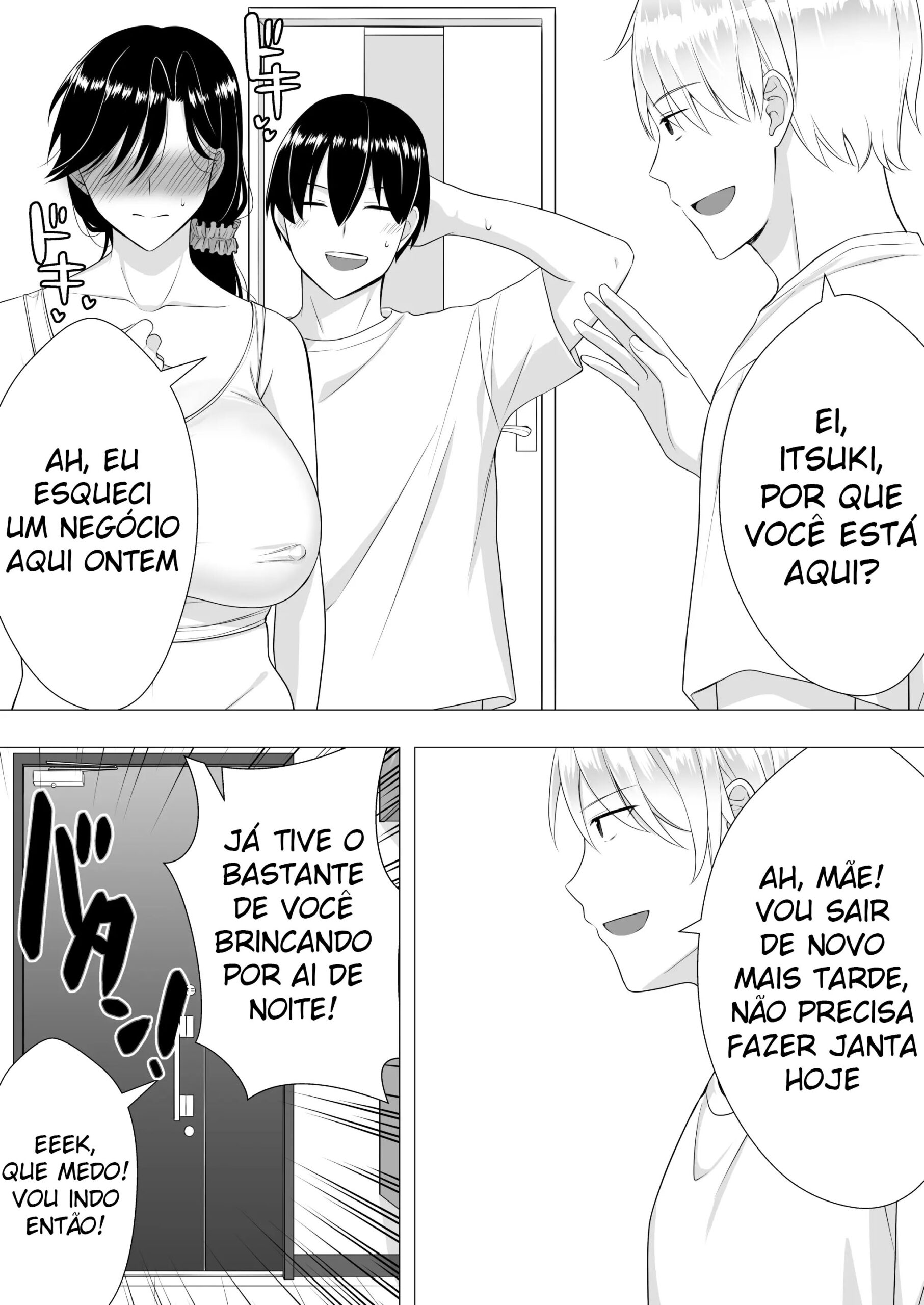Ler A Mãe Corajosa ~ Até a Mamãe Voraz Sucumbir Ao Meu Pau Grande ~ Capitulo 1 Page 37