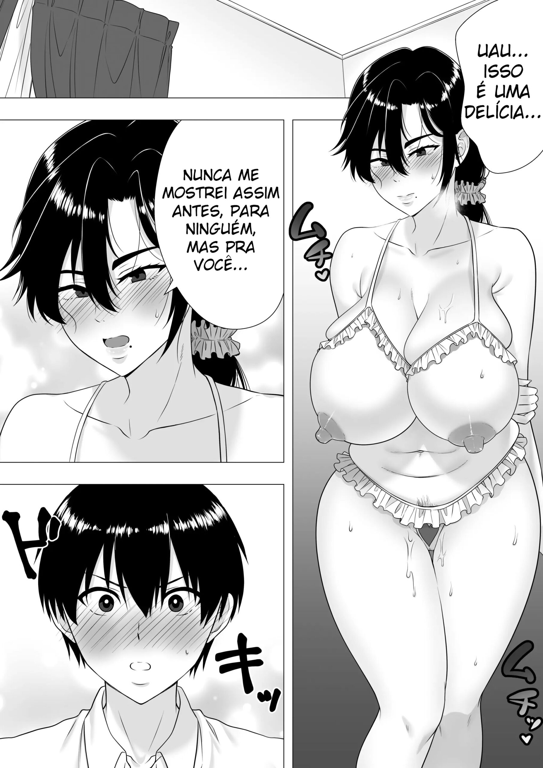 Ler A Mãe Corajosa ~ Até a Mamãe Voraz Sucumbir Ao Meu Pau Grande ~ Capitulo 1 Page 51
