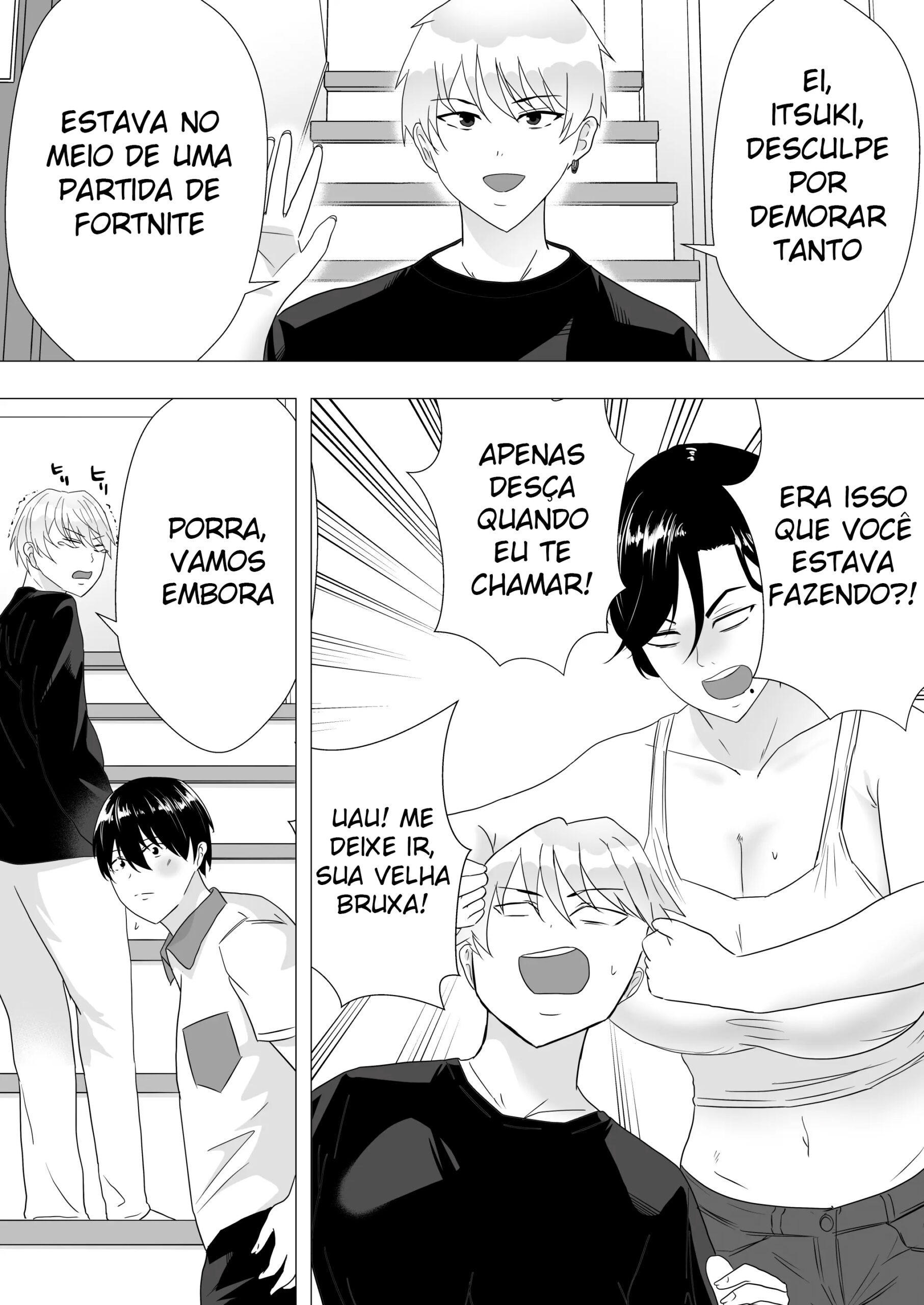 Ler A Mãe Corajosa ~ Até a Mamãe Voraz Sucumbir Ao Meu Pau Grande ~ Capitulo 1 Page 6