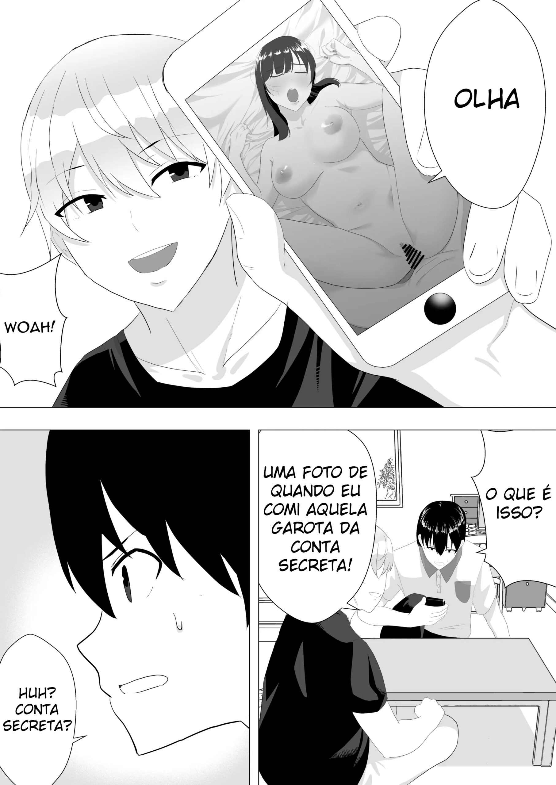 Ler A Mãe Corajosa ~ Até a Mamãe Voraz Sucumbir Ao Meu Pau Grande ~ Capitulo 1 Page 8