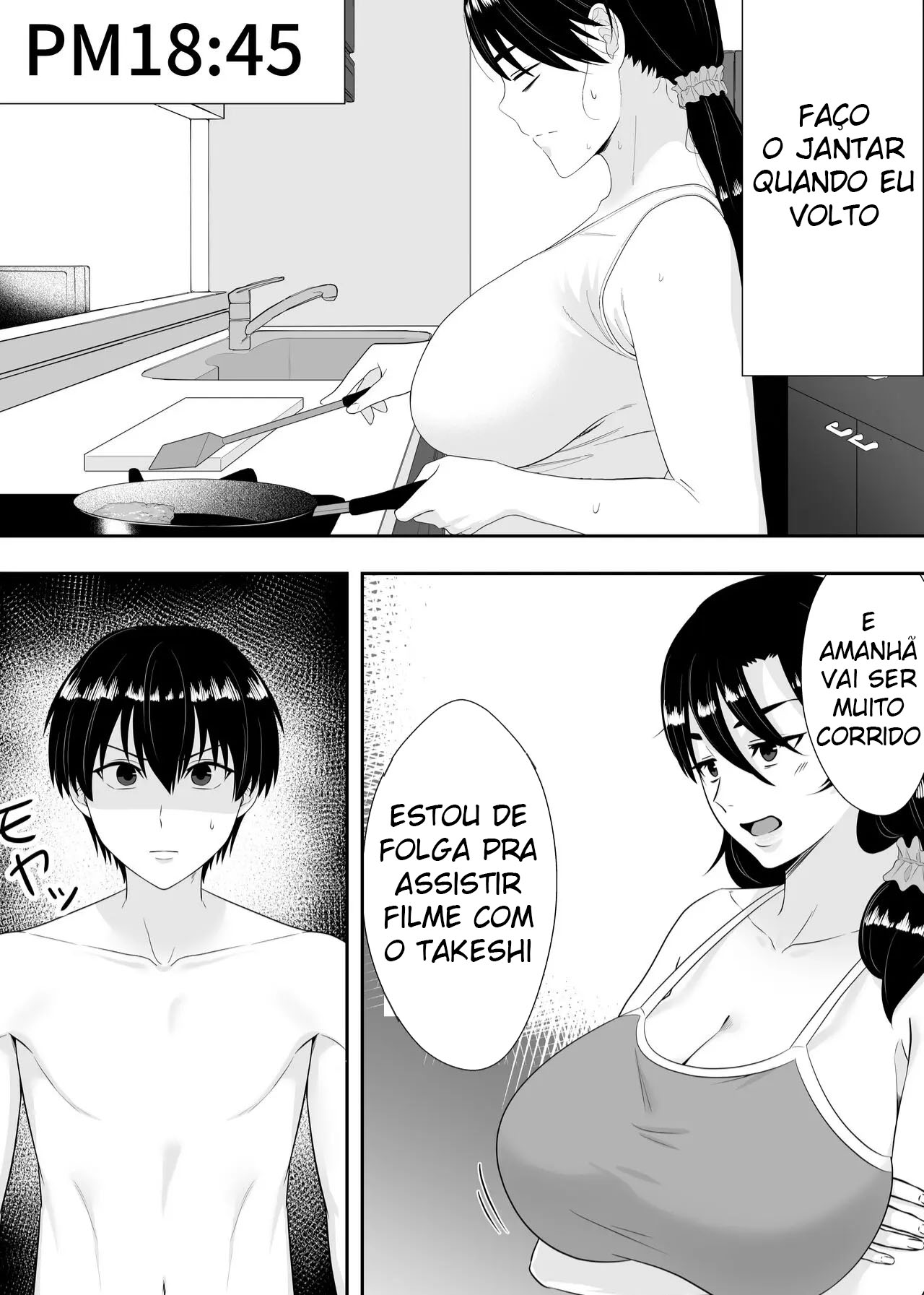 Ler A Mãe Corajosa ~ Até a Mamãe Voraz Sucumbir Ao Meu Pau Grande ~ Capitulo 2 Page 10