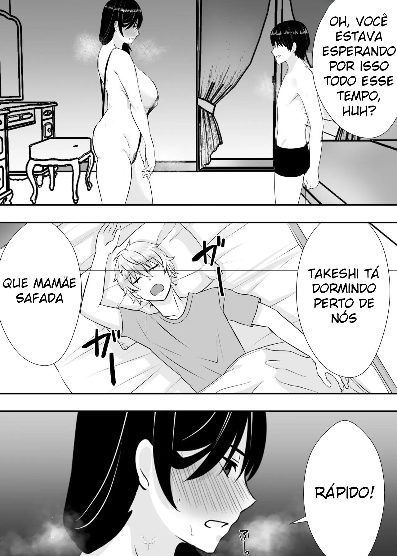 Ler A Mãe Corajosa ~ Até a Mamãe Voraz Sucumbir Ao Meu Pau Grande ~ Capitulo 2 Page 53