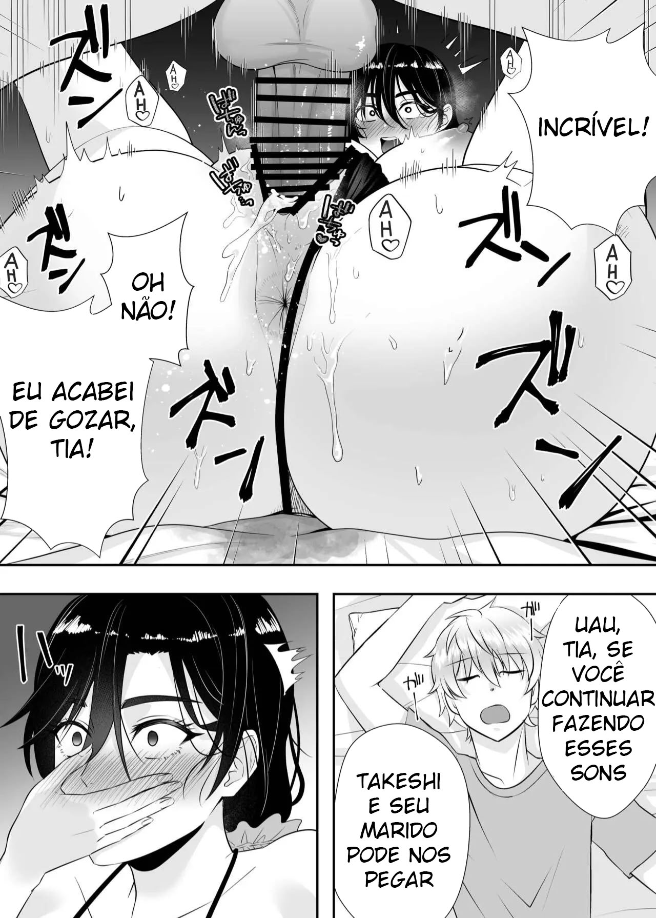 Ler A Mãe Corajosa ~ Até a Mamãe Voraz Sucumbir Ao Meu Pau Grande ~ Capitulo 2 Page 61