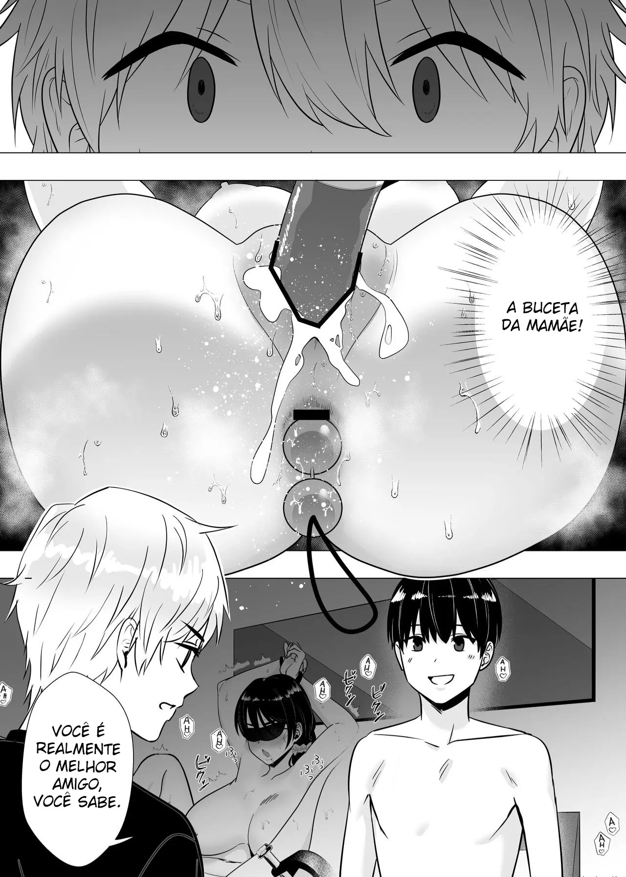 Ler A Mãe Corajosa ~ Até a Mamãe Voraz Sucumbir Ao Meu Pau Grande ~ Capitulo 3 Page 19