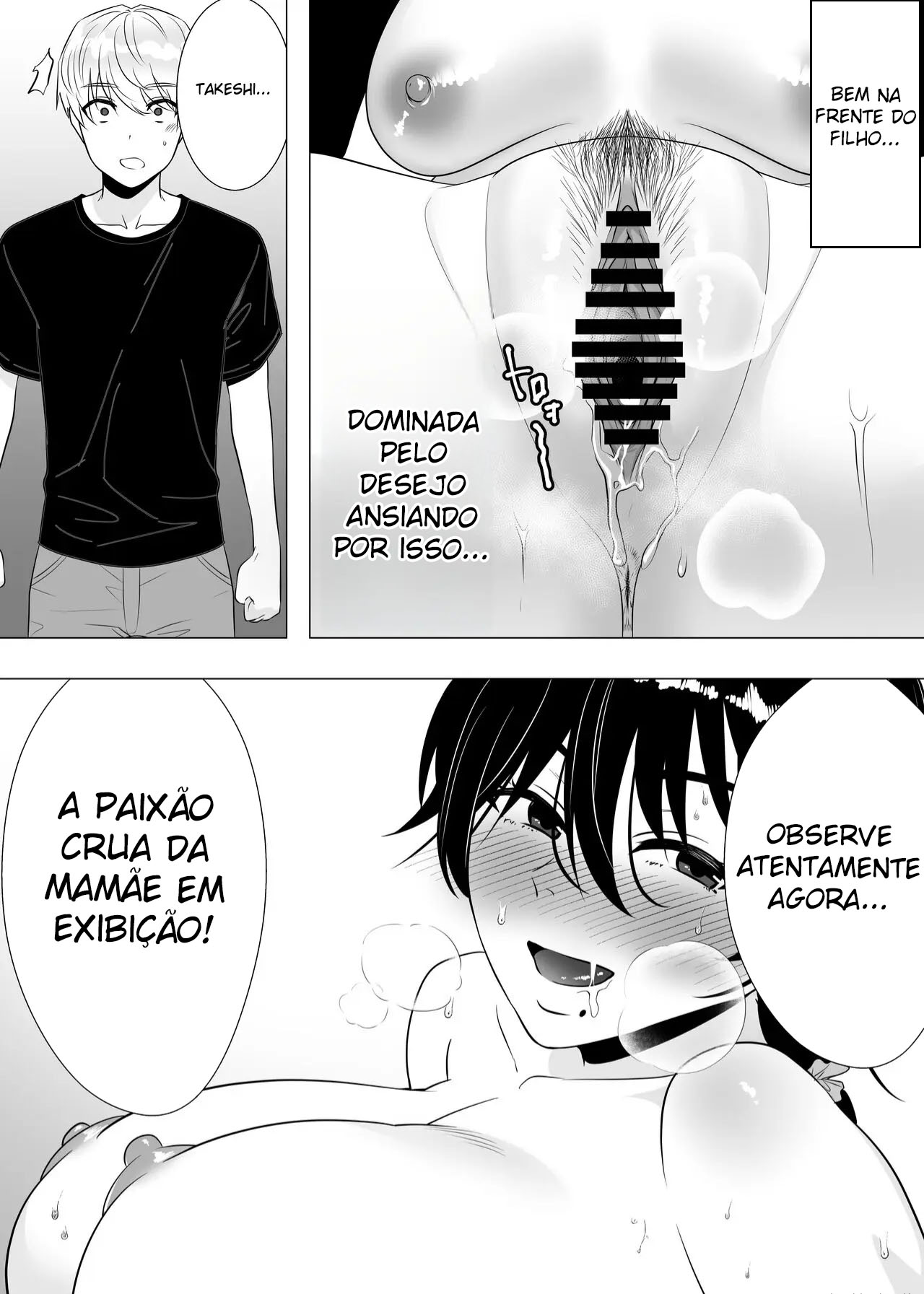 Ler A Mãe Corajosa ~ Até a Mamãe Voraz Sucumbir Ao Meu Pau Grande ~ Capitulo 3 Page 33