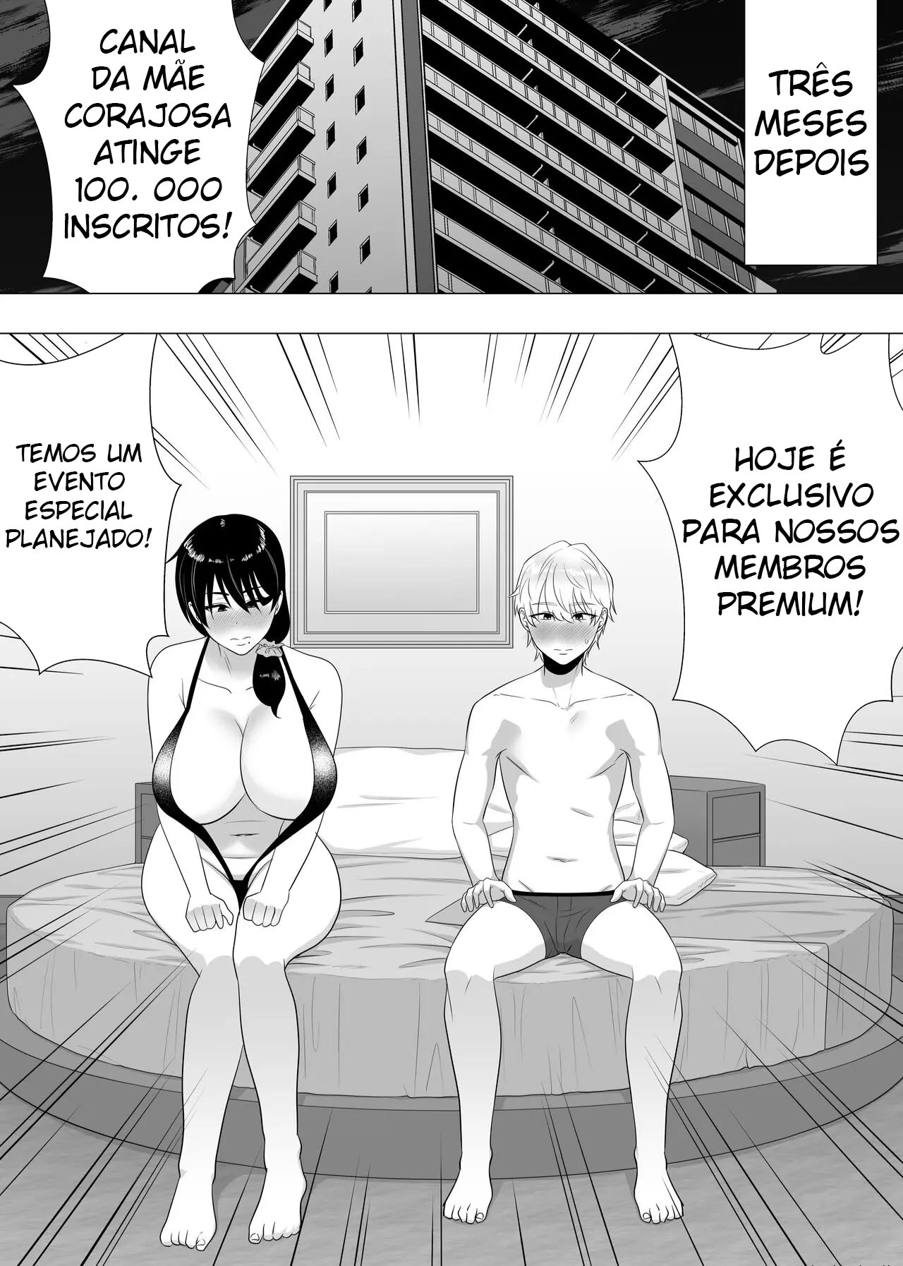 Ler A Mãe Corajosa ~ Até a Mamãe Voraz Sucumbir Ao Meu Pau Grande ~ Capitulo 3 Page 55