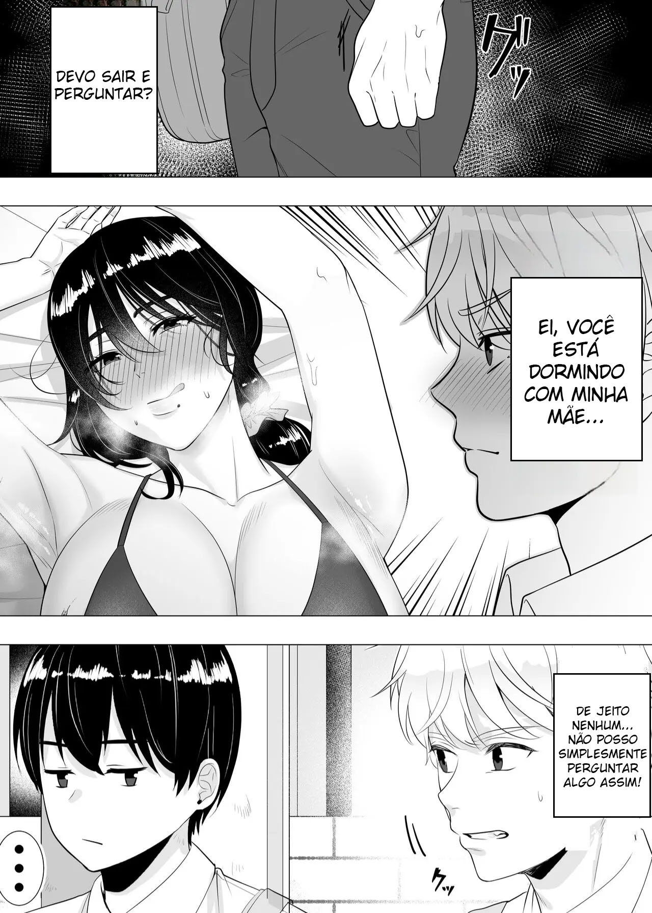 Ler A Mãe Corajosa ~ Até a Mamãe Voraz Sucumbir Ao Meu Pau Grande ~ Capitulo 3 Page 8