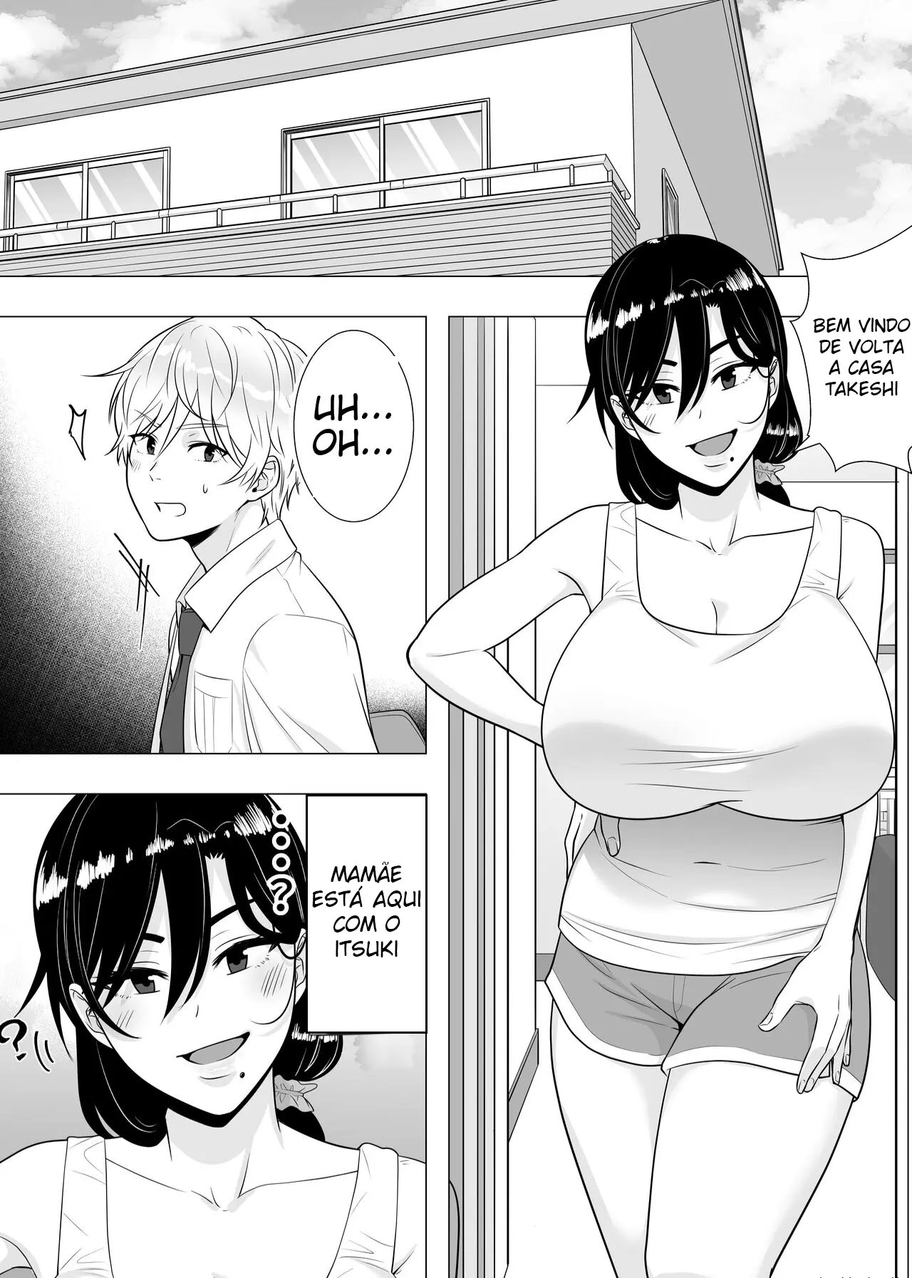 Ler A Mãe Corajosa ~ Até a Mamãe Voraz Sucumbir Ao Meu Pau Grande ~ Capitulo 3 Page 9