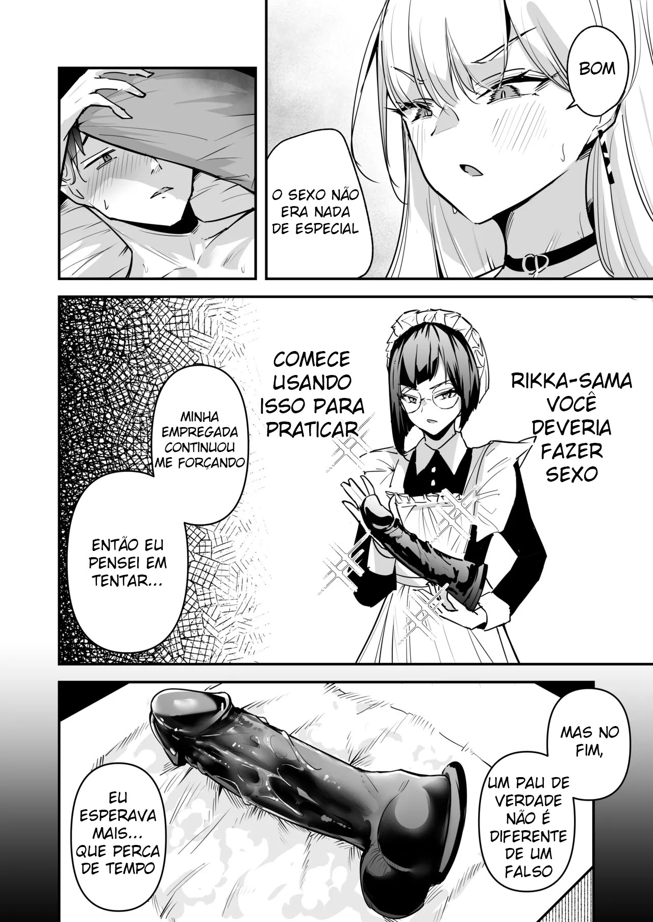 Ler A História de Como Estou Sendo Usado Como um Dildo por uma Jovem Senhorita Capitulo 1 Page 18