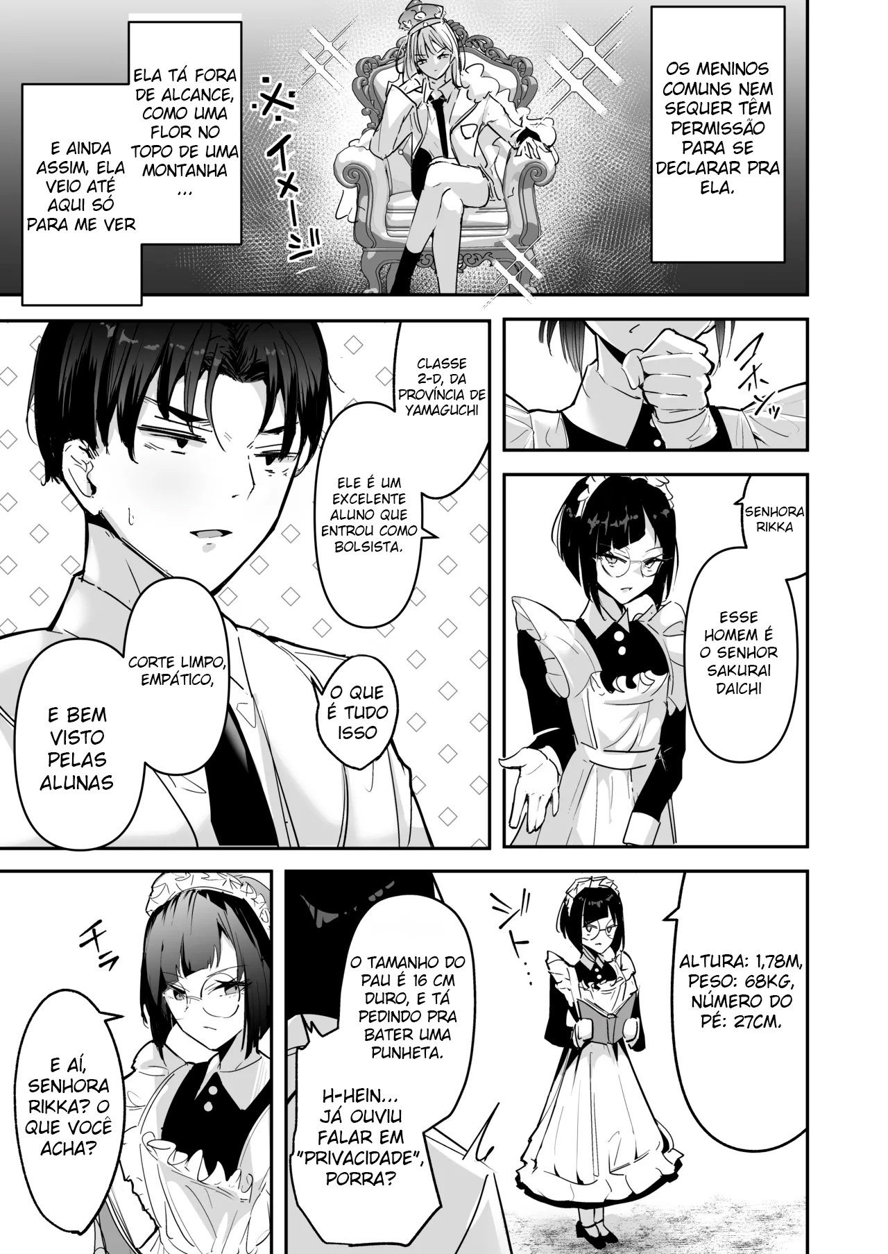 Ler A História de Como Estou Sendo Usado Como um Dildo por uma Jovem Senhorita Capitulo 1 Page 7