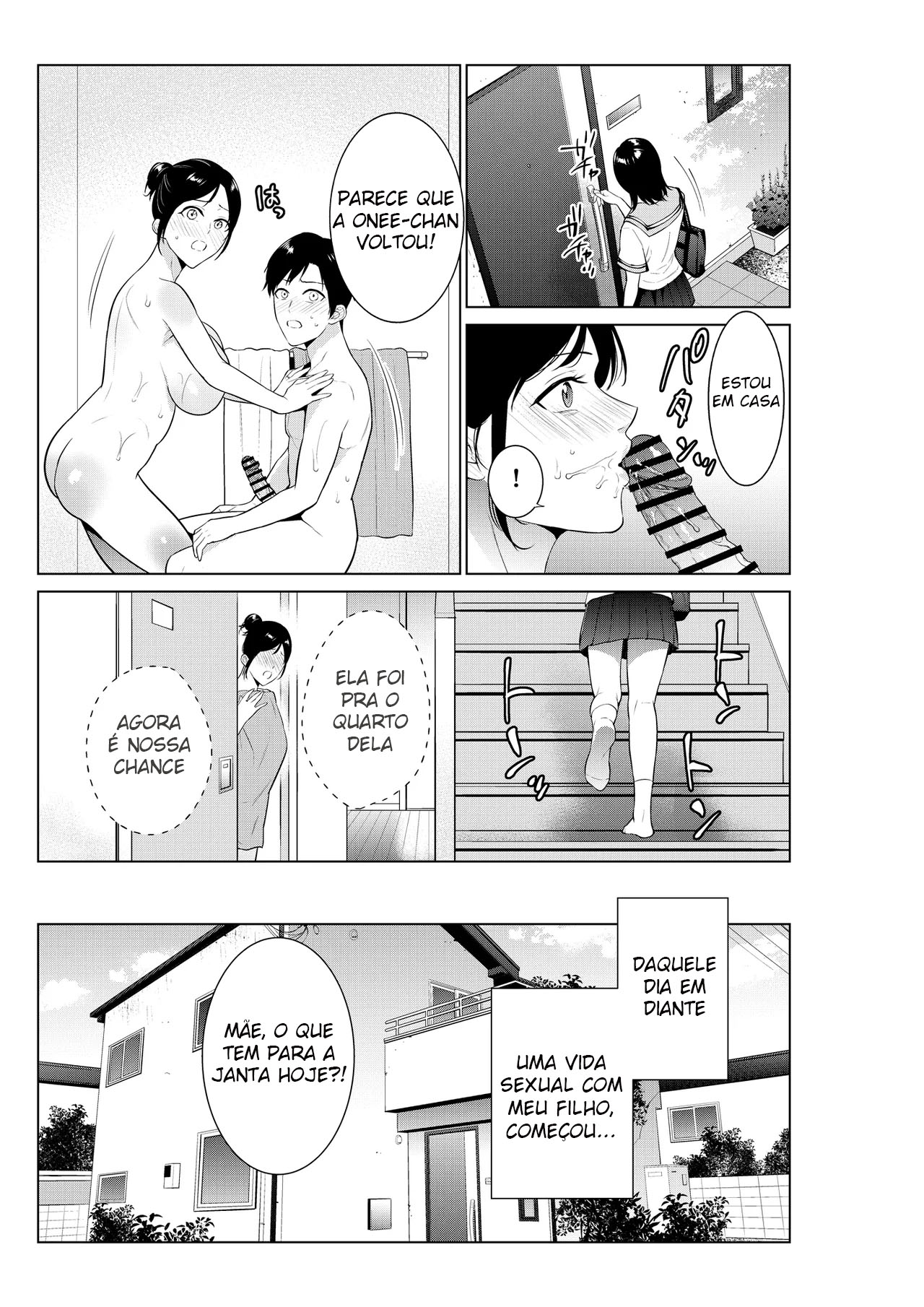 Ler Uma Vida de Desejo Carnal Com a Mãe Que Começa Com o Banho Capitulo 1 Page 24