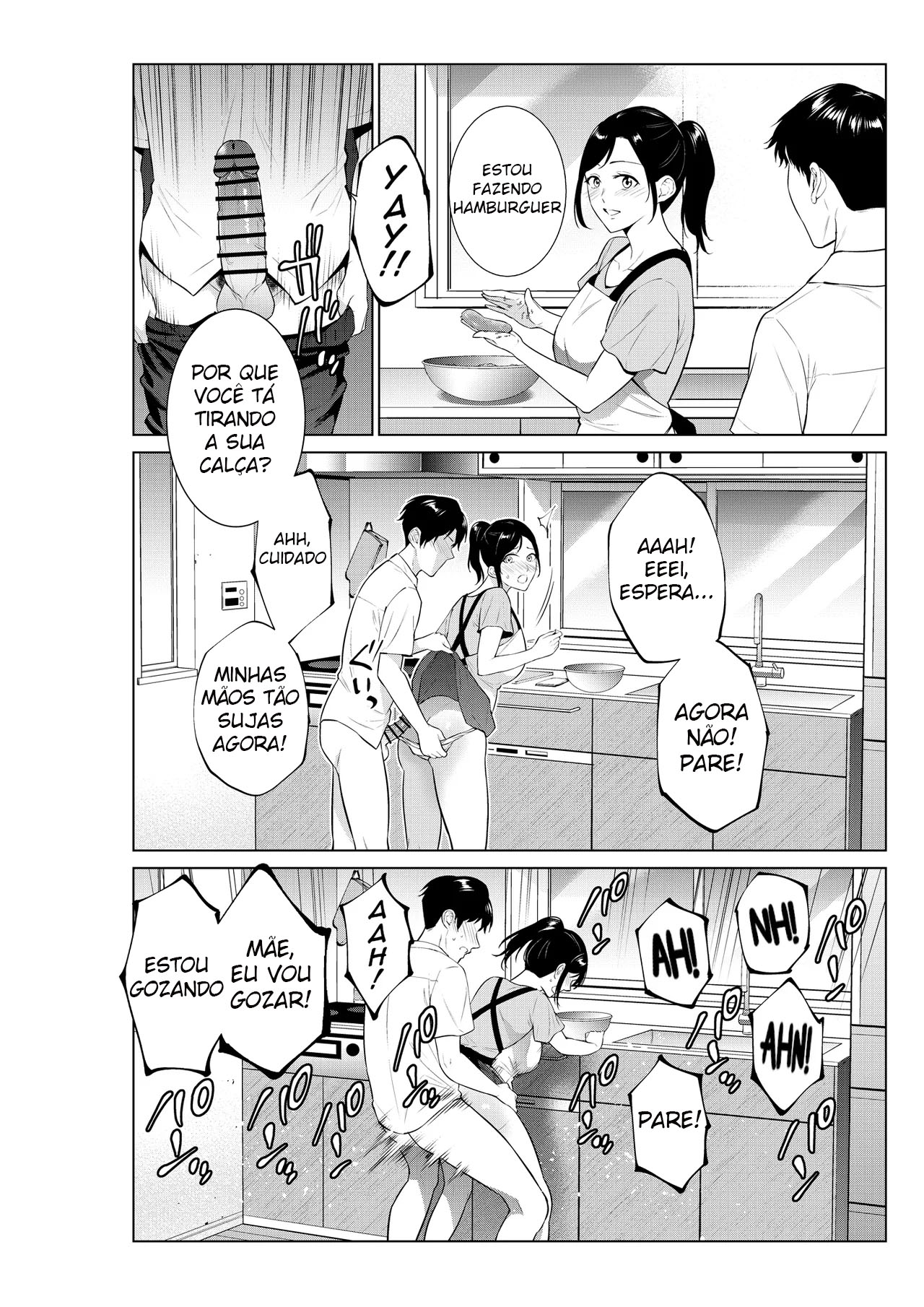 Ler Uma Vida de Desejo Carnal Com a Mãe Que Começa Com o Banho Capitulo 1 Page 25