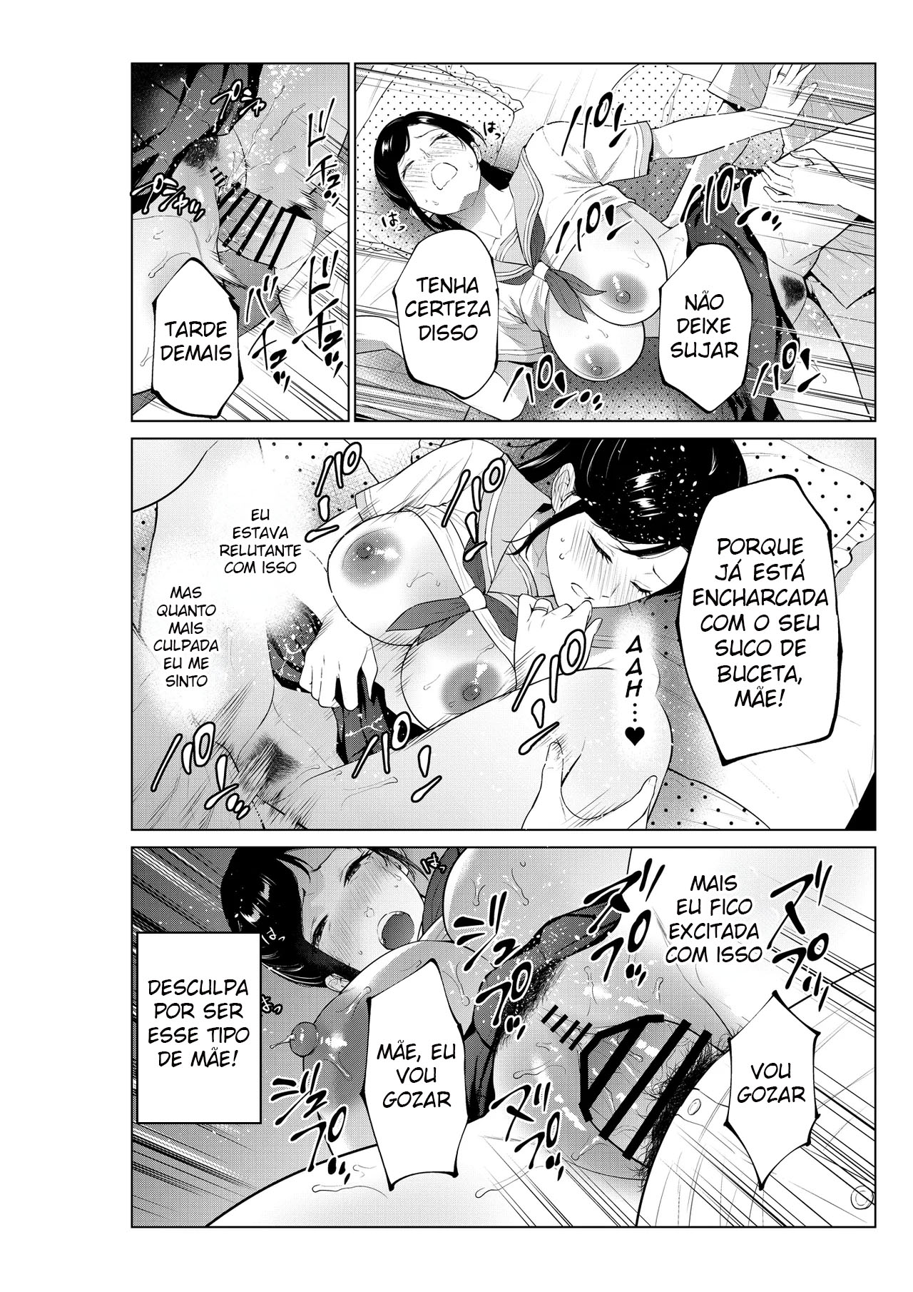 Ler Uma Vida de Desejo Carnal Com a Mãe Que Começa Com o Banho Capitulo 1 Page 31