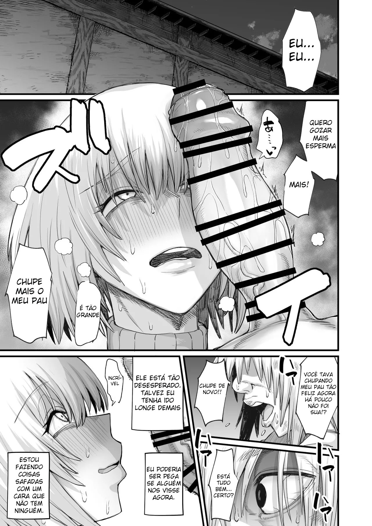 Ler O Buraco de Foda do Garoto do Beco Capitulo 1 Page 36