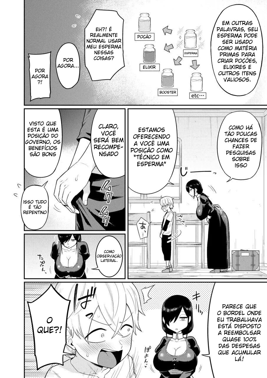 Ler A História do Mestre da Ejaculação e da Prostituta Capitulo 1 Page 7