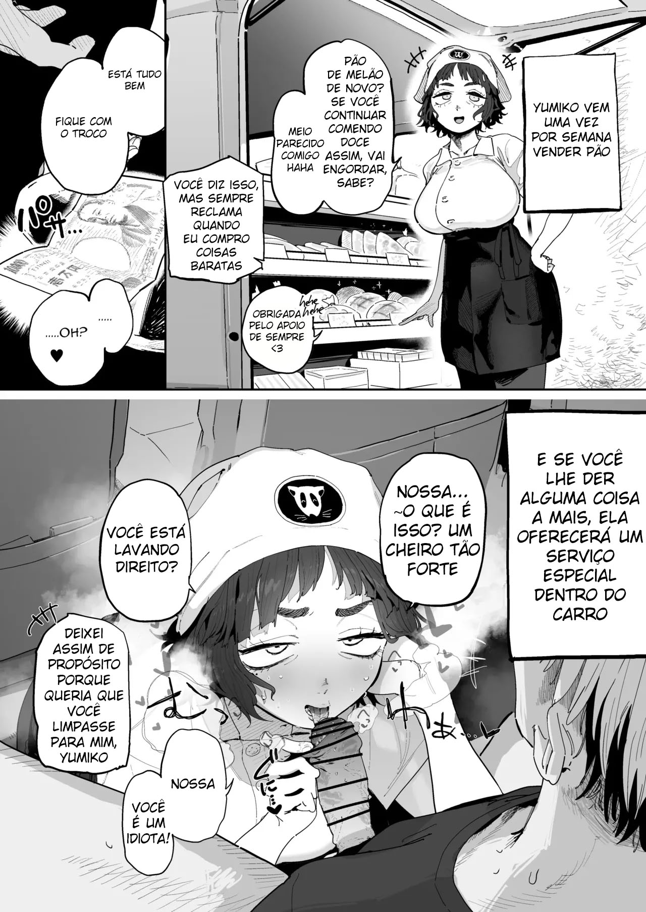 Ler A Tia Safada da Padaria Itinerante com Final Feliz Capitulo 1 Page 3