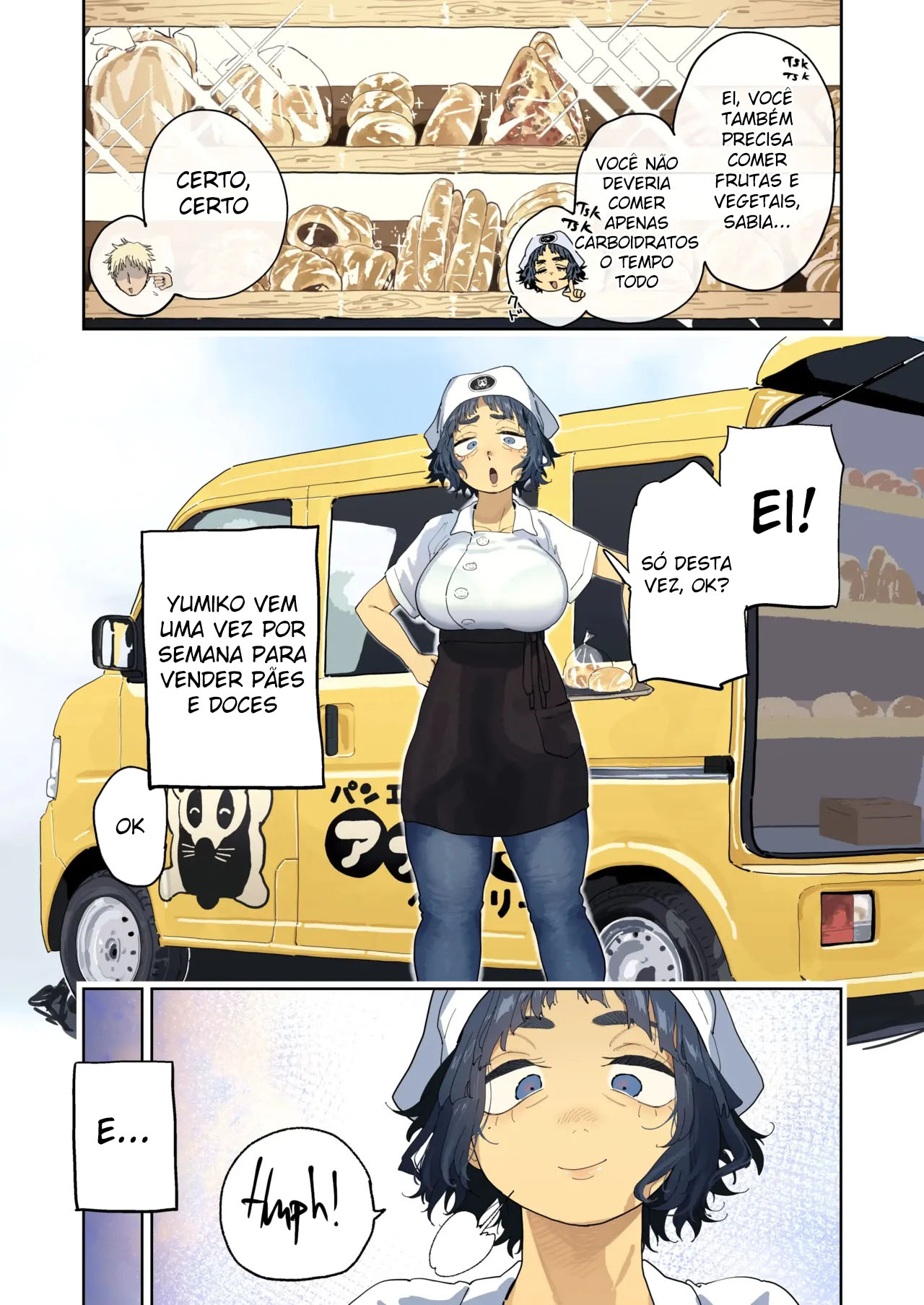 Ler A Tia Safada da Padaria Itinerante com Final Feliz Capitulo 1 Page 9
