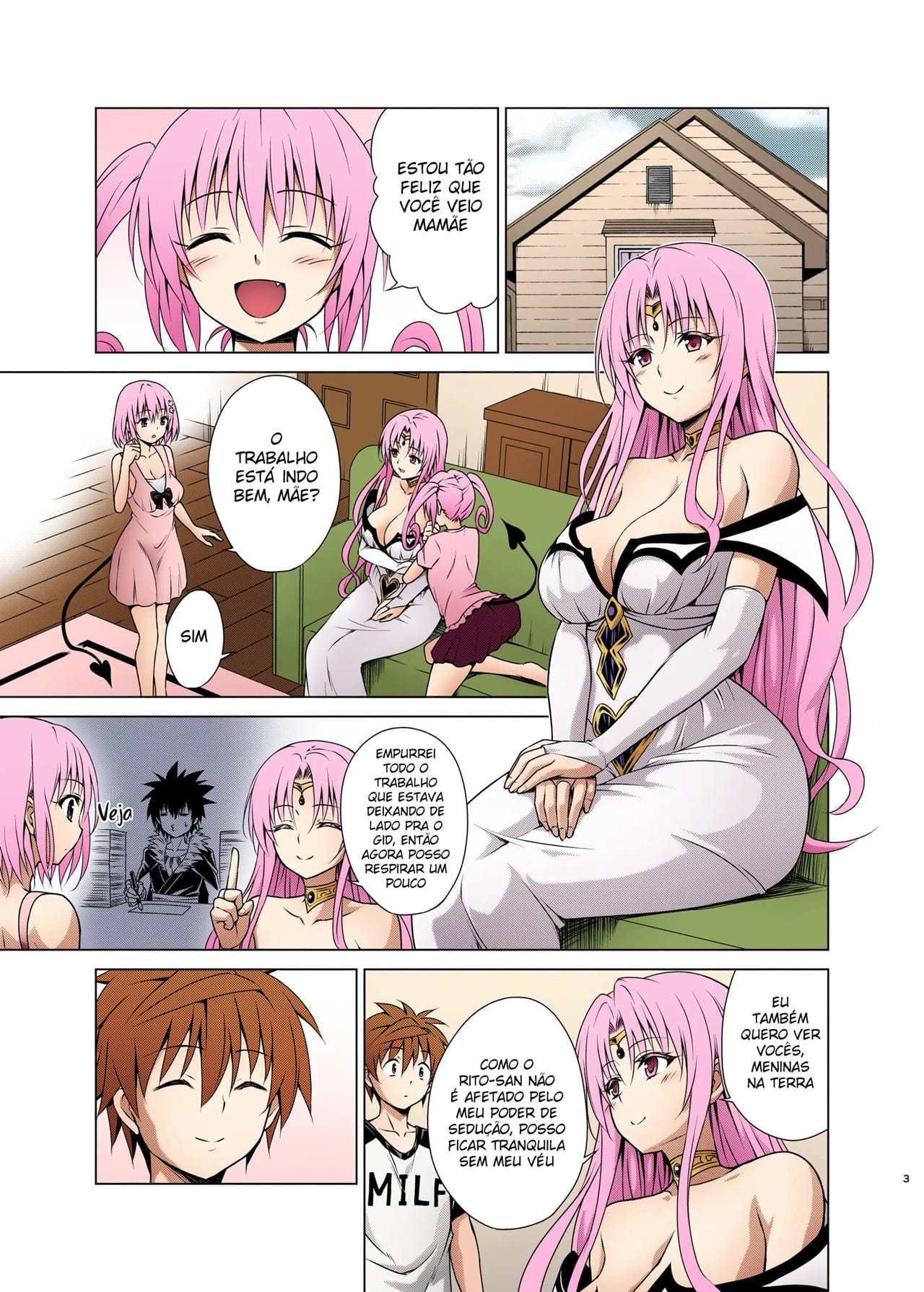 Ler Rainha Vadia (To LOVE-Ru) Capitulo 1 Page 2