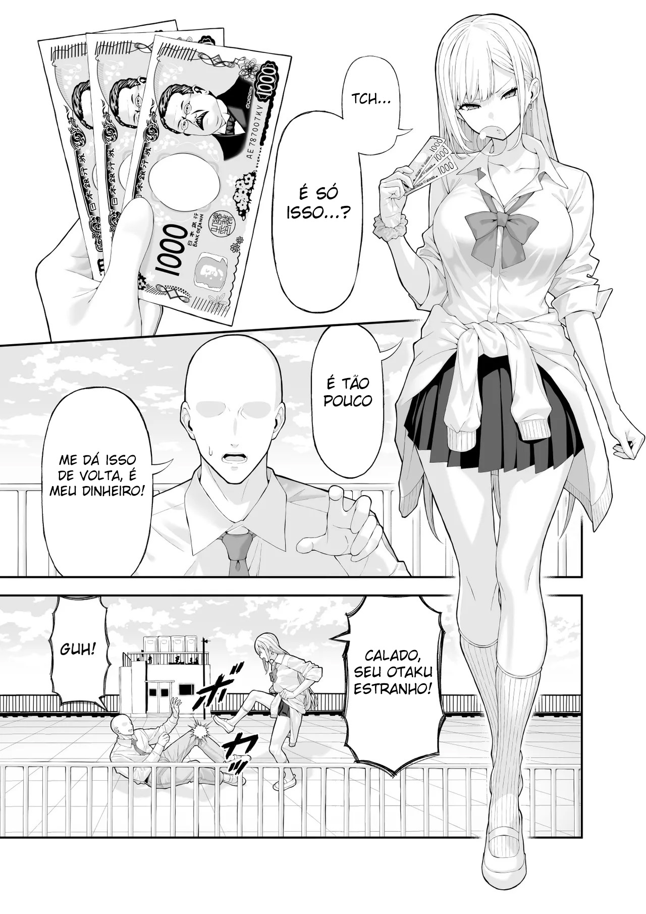 Ler Me Vingando Da Gyaru Valentona Usando Um Aplicativo de Hipnose Capitulo 1 Page 2