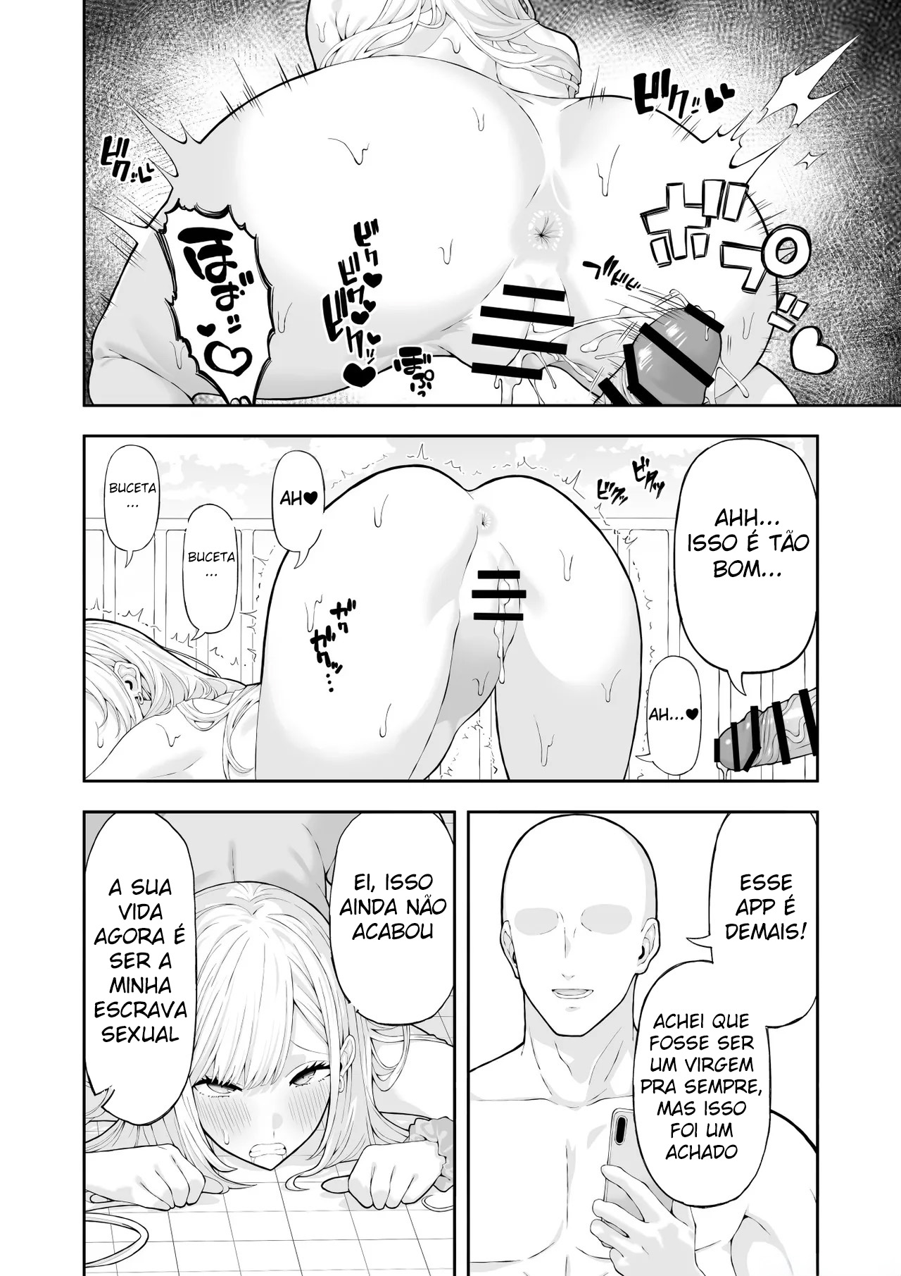 Ler Me Vingando Da Gyaru Valentona Usando Um Aplicativo de Hipnose Capitulo 1 Page 25