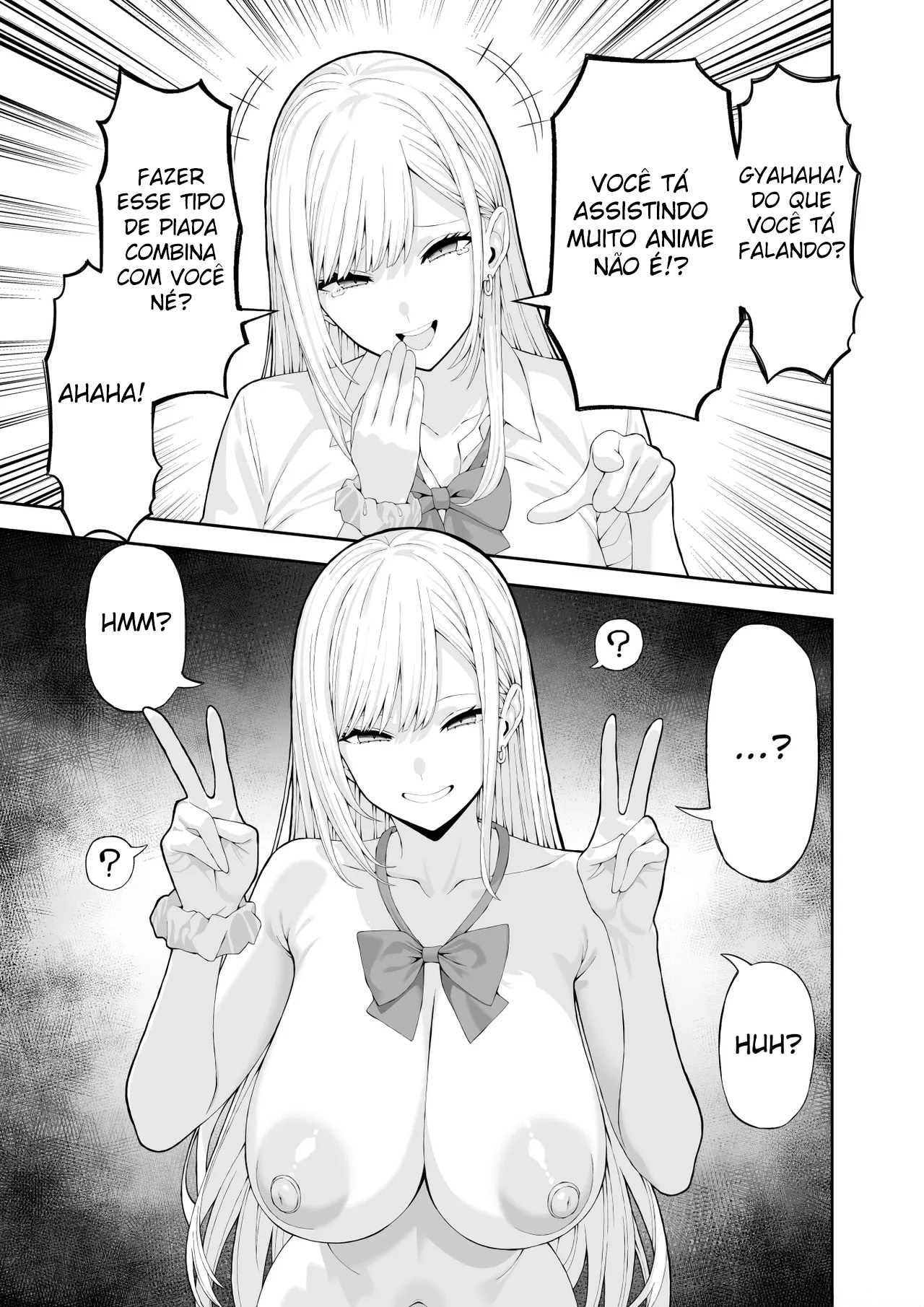 Ler Me Vingando Da Gyaru Valentona Usando Um Aplicativo de Hipnose Capitulo 1 Page 8