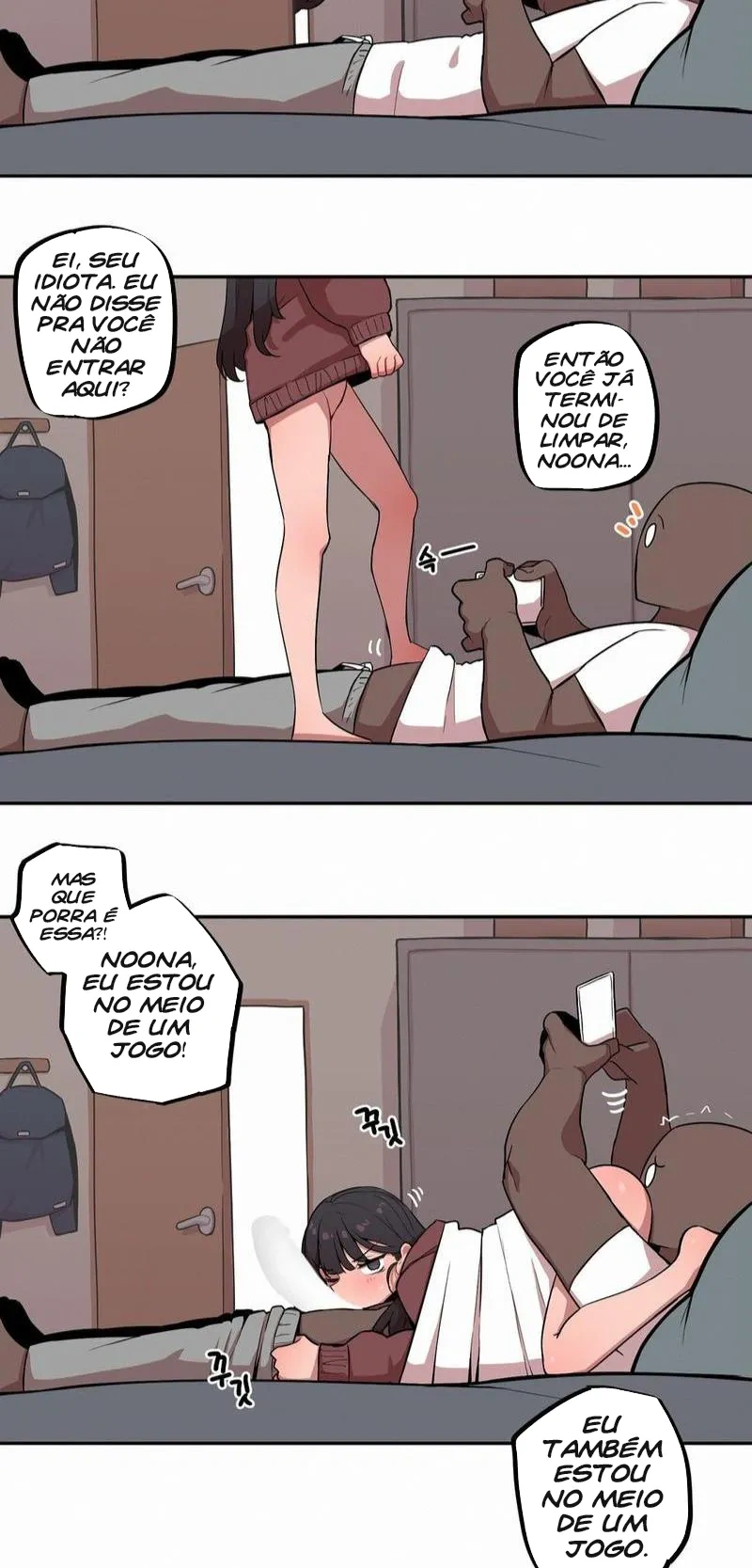 Ler Noona and Her Big Little Bro Capitulo 12 Page 28