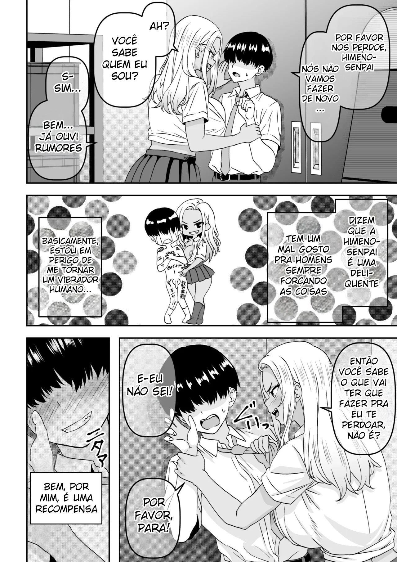 Ler A Senpai Convencida do Tipo Princesa Acaba Sendo Talaricada e Tem O Mental Destruido Pela Himeno-Senpai Capitulo 1 Page 11