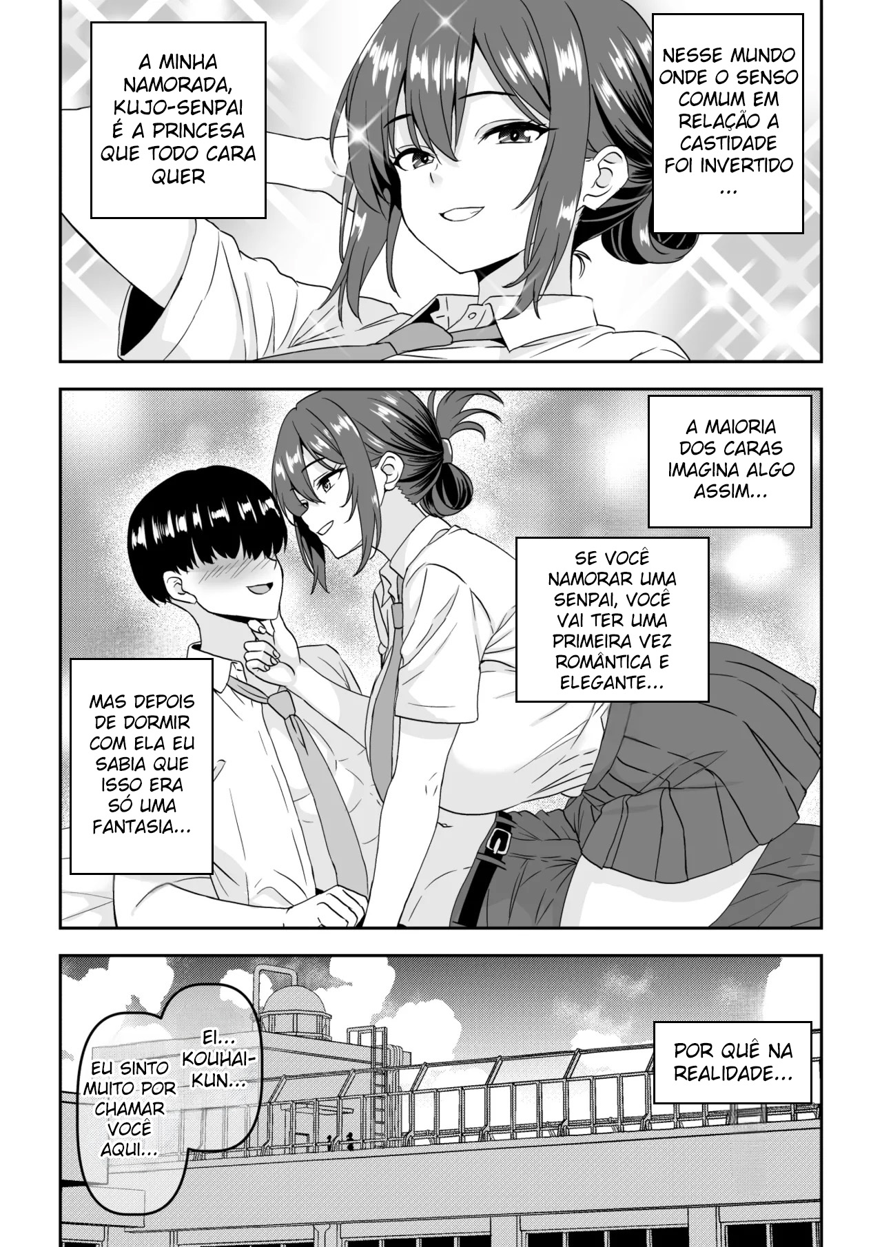 Ler A Senpai Convencida do Tipo Princesa Acaba Sendo Talaricada e Tem O Mental Destruido Pela Himeno-Senpai Capitulo 1 Page 2