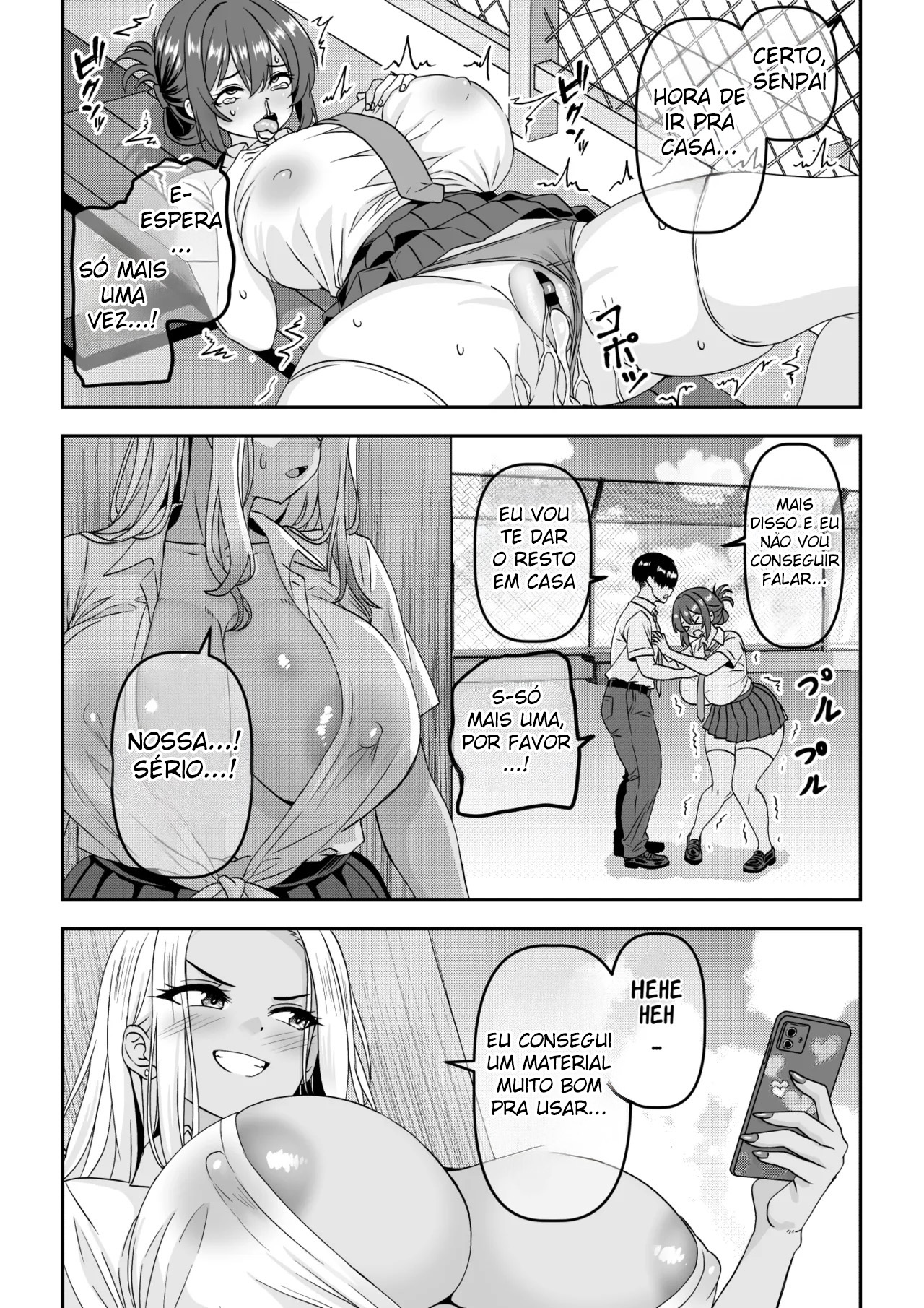 Ler A Senpai Convencida do Tipo Princesa Acaba Sendo Talaricada e Tem O Mental Destruido Pela Himeno-Senpai Capitulo 1 Page 9