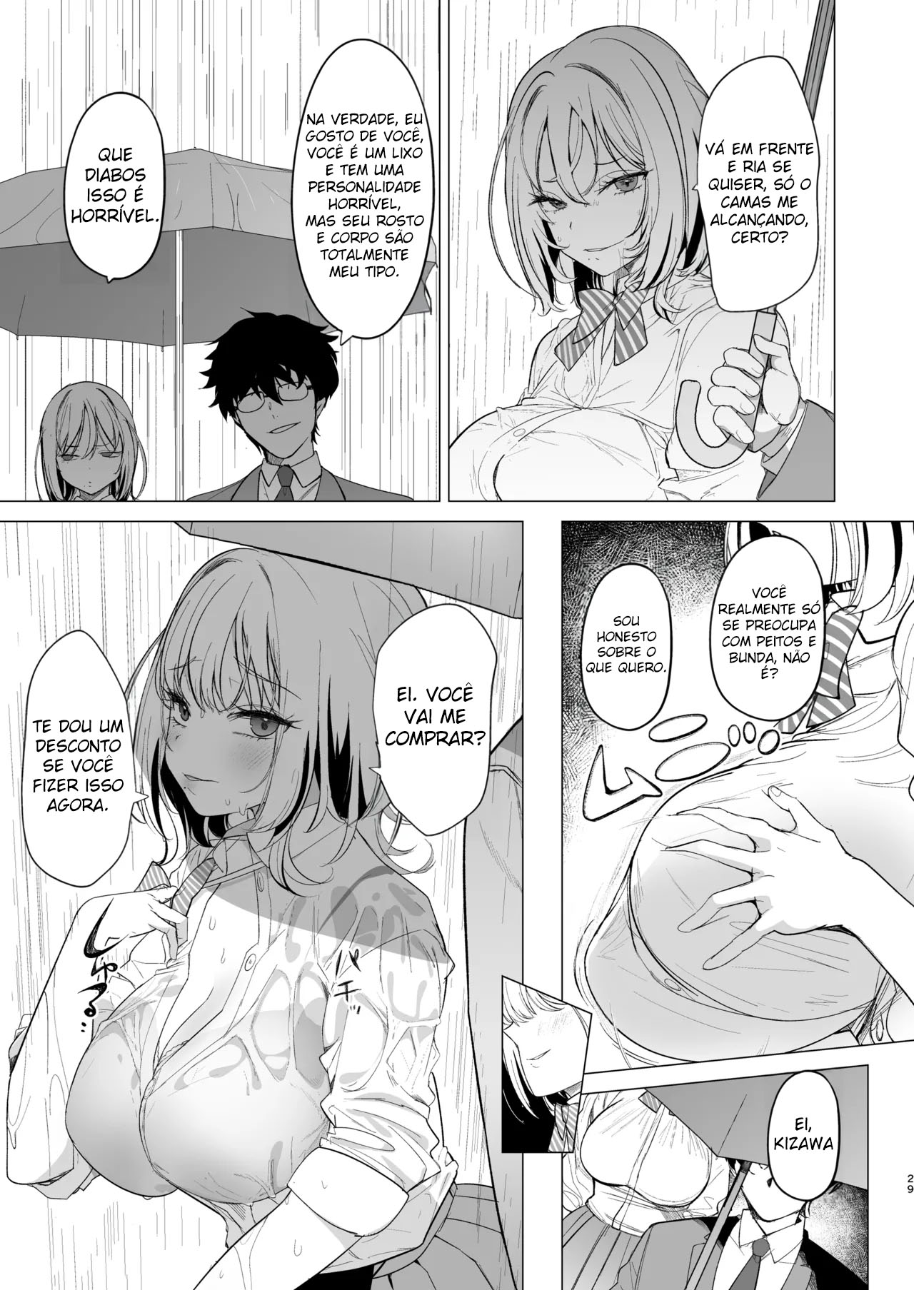 Ler Comprando uma Mulher Lixo Capitulo 1 Page 29