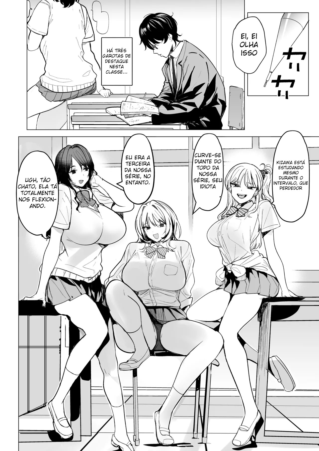 Ler Comprando uma Mulher Lixo Capitulo 1 Page 4