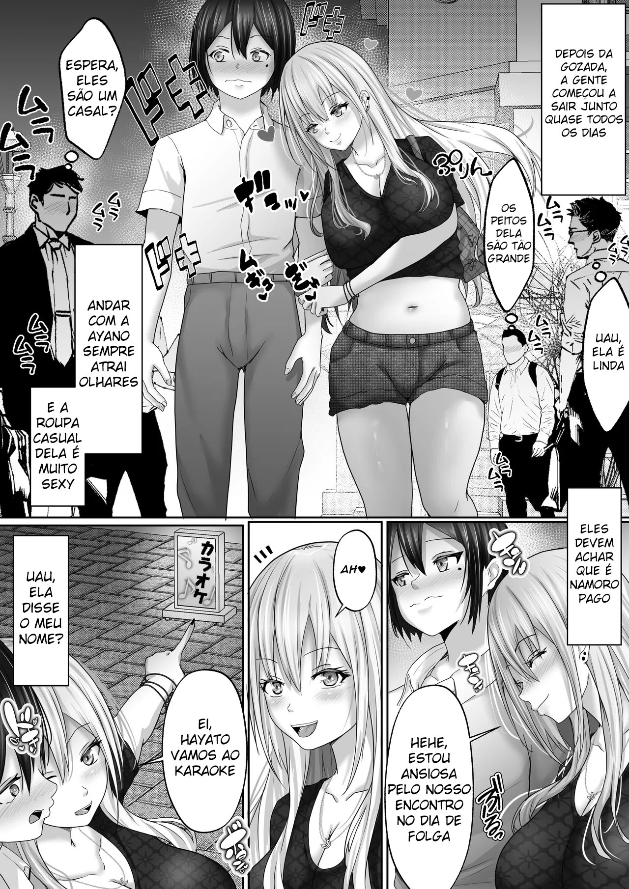 Ler Eu, Que Amo Peitos Grandes, e a Gyaru de Peitos Grandes Que Me Ama Capitulo 1 Page 43